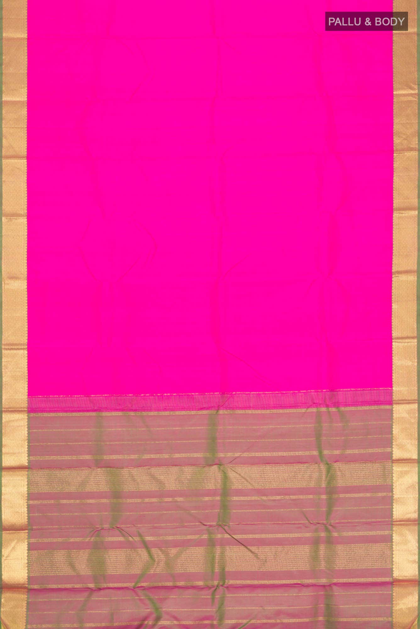 Pink Kanchipuram Silk Saree