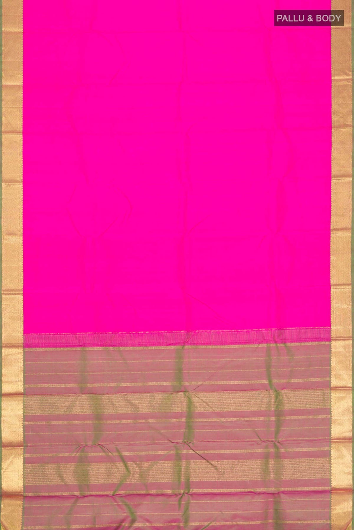 Pink Kanchipuram Silk Saree