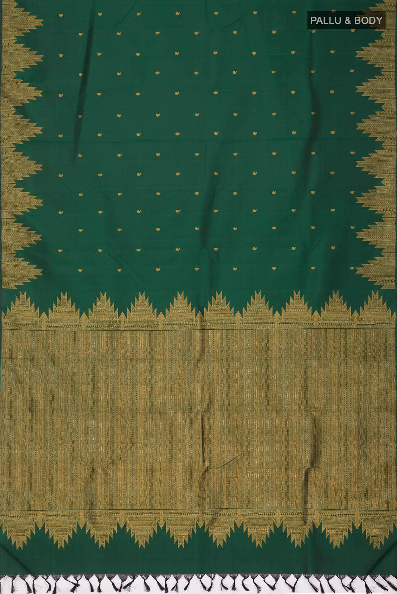 Green Kanchipuram Silk Saree