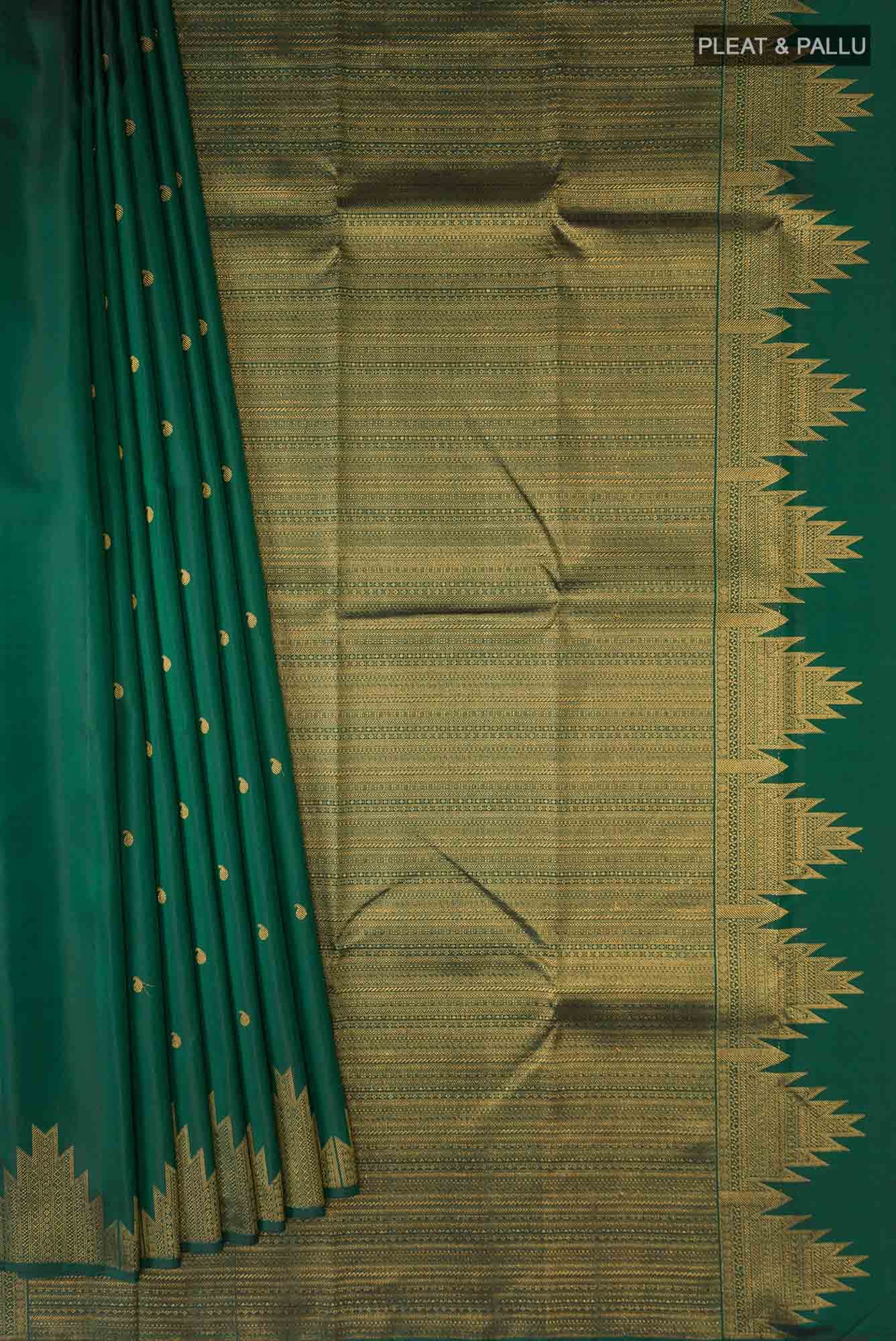 Green Kanchipuram Silk Saree
