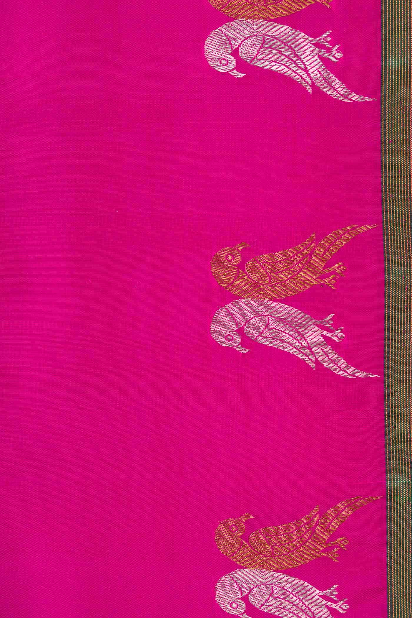 Rani Pink Kanchipuram Silk Saree