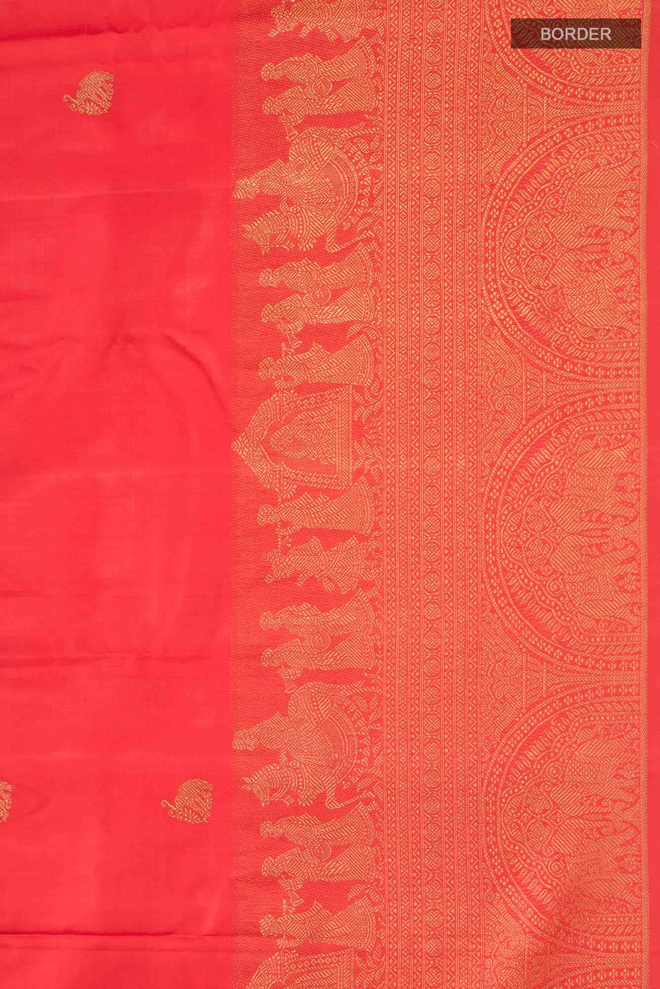 Red Kanchipuram Silk Saree
