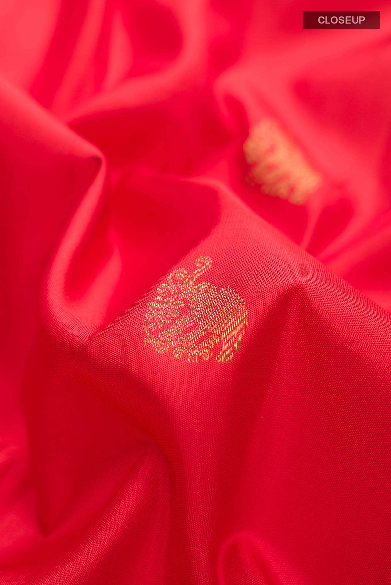 Red Kanchipuram Silk Saree