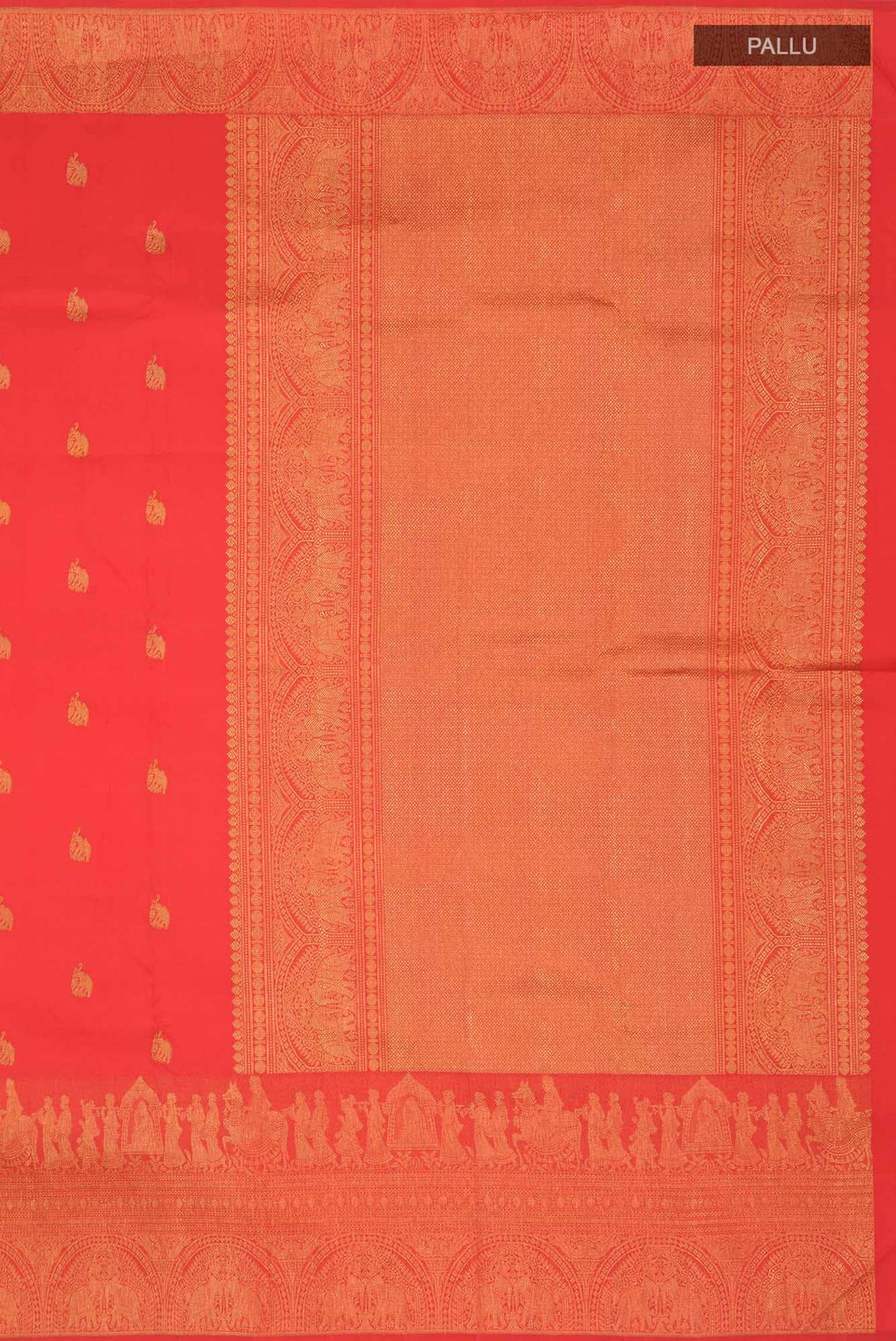 Red Kanchipuram Silk Saree