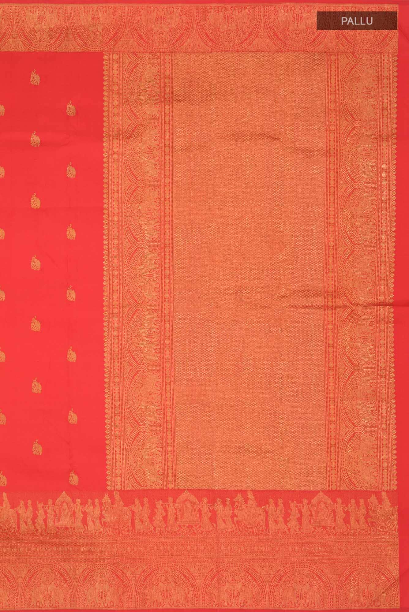 Red Kanchipuram Silk Saree