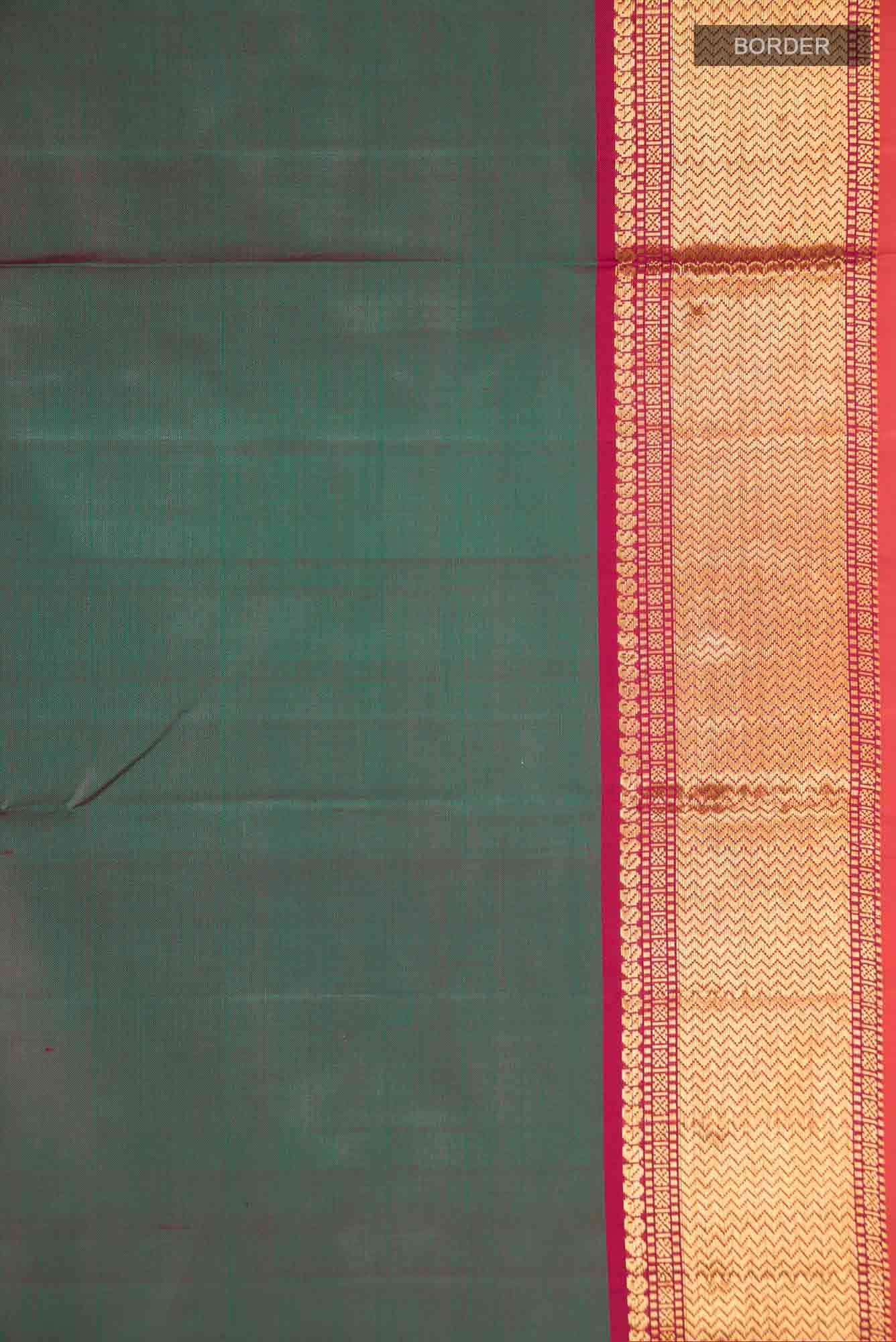 Green Kanchipuram Silk Saree