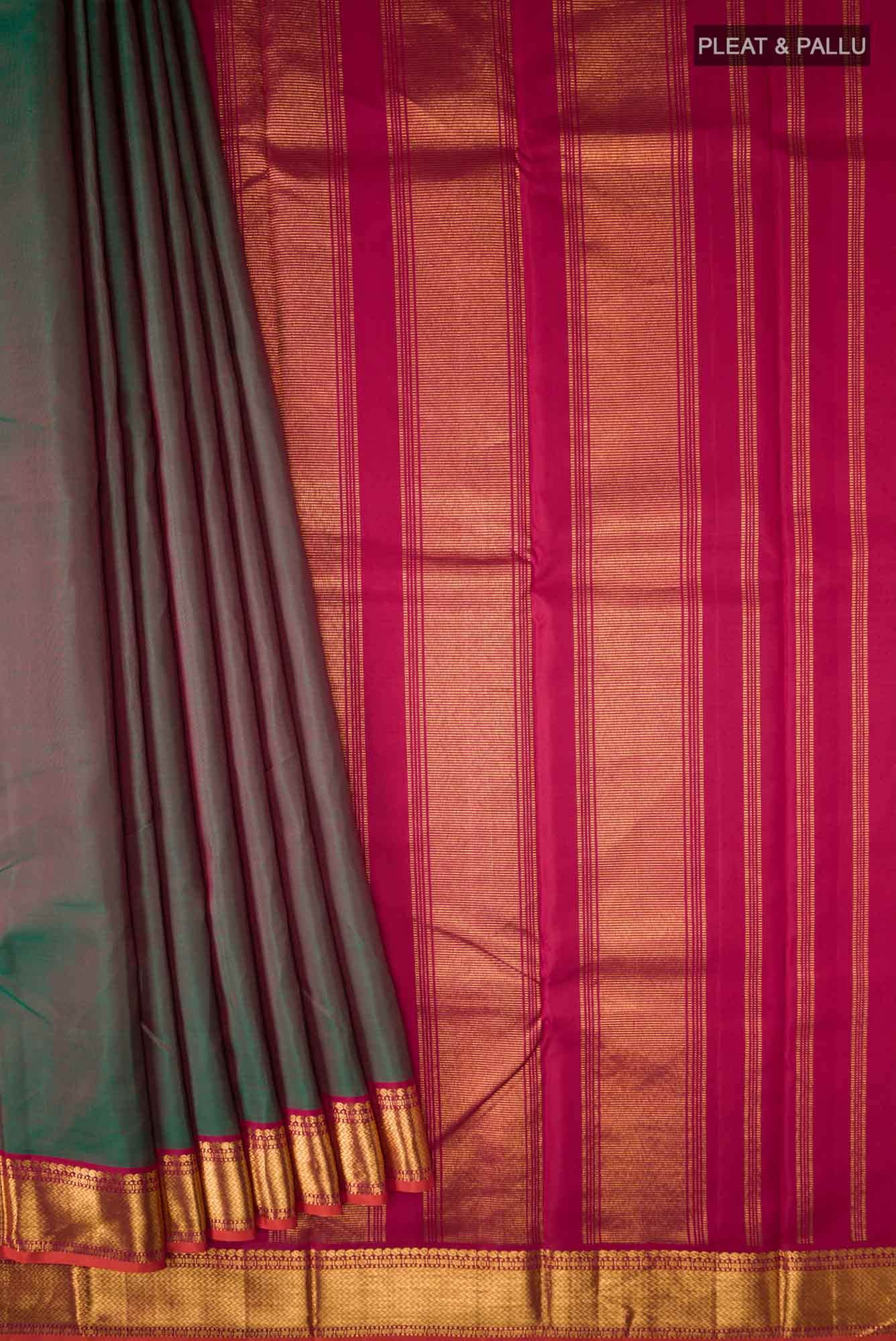 Green Kanchipuram Silk Saree
