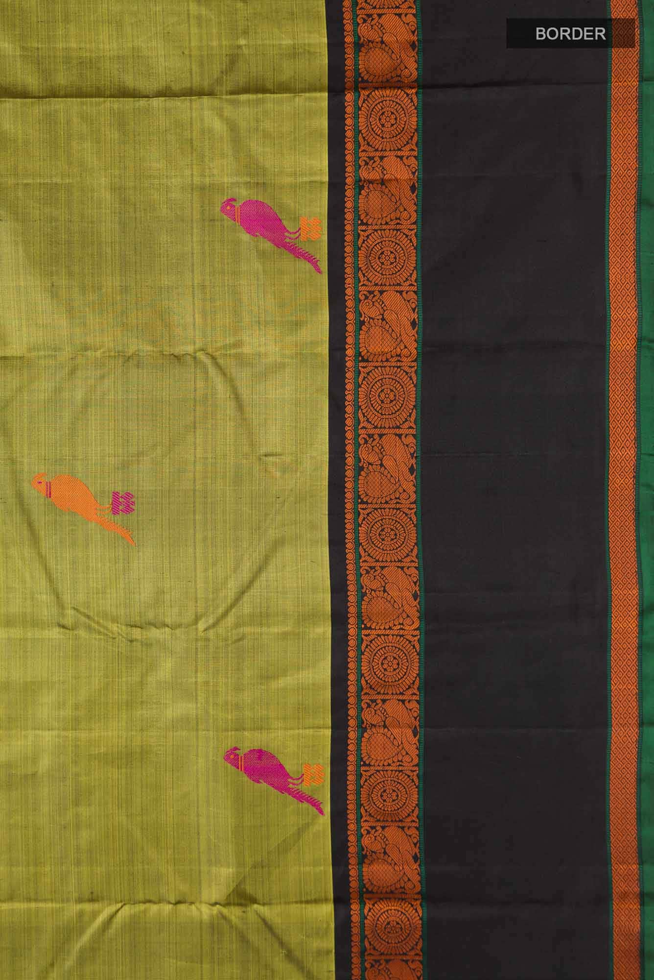 Green Kanchipuram Silk Saree