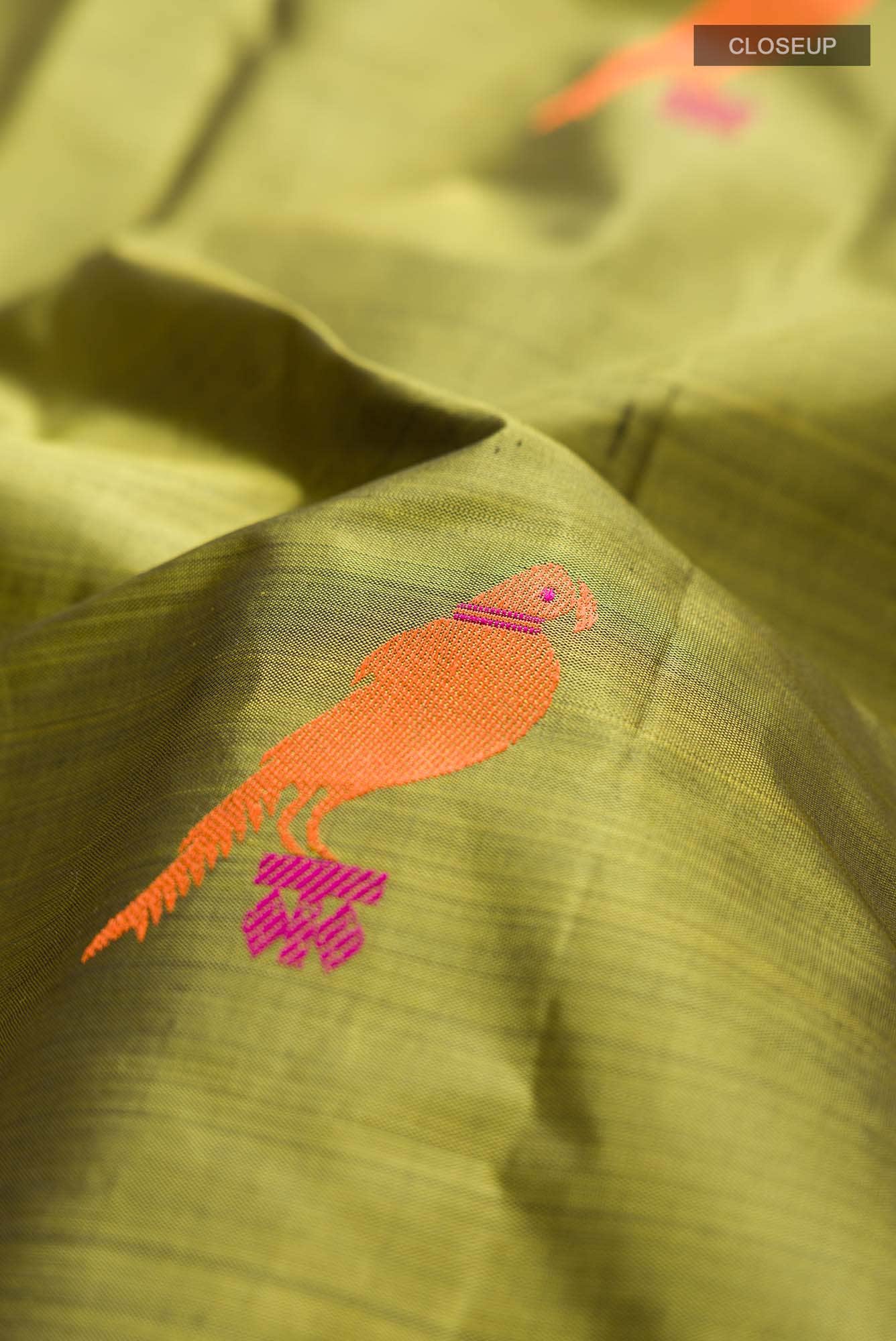 Green Kanchipuram Silk Saree
