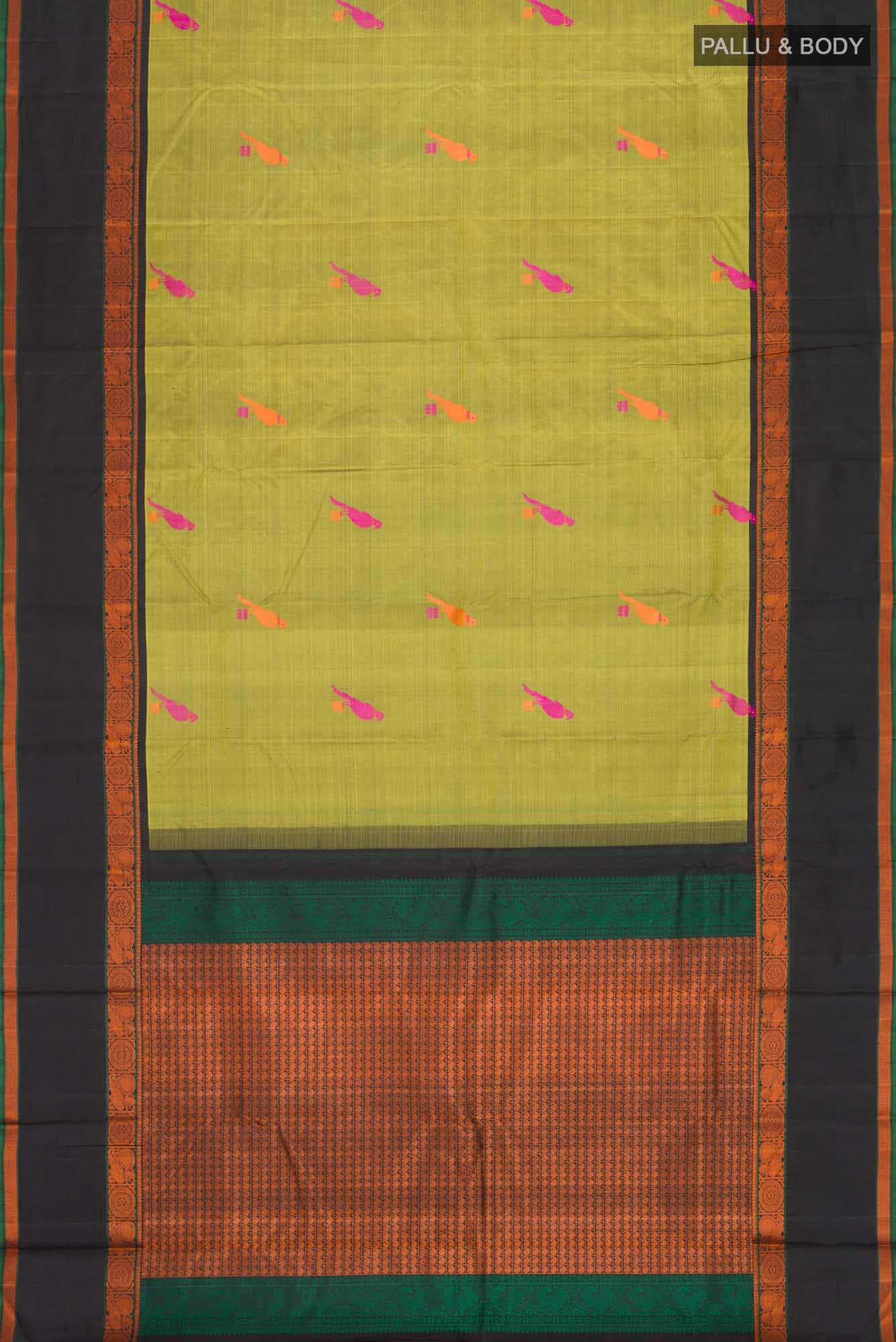 Green Kanchipuram Silk Saree