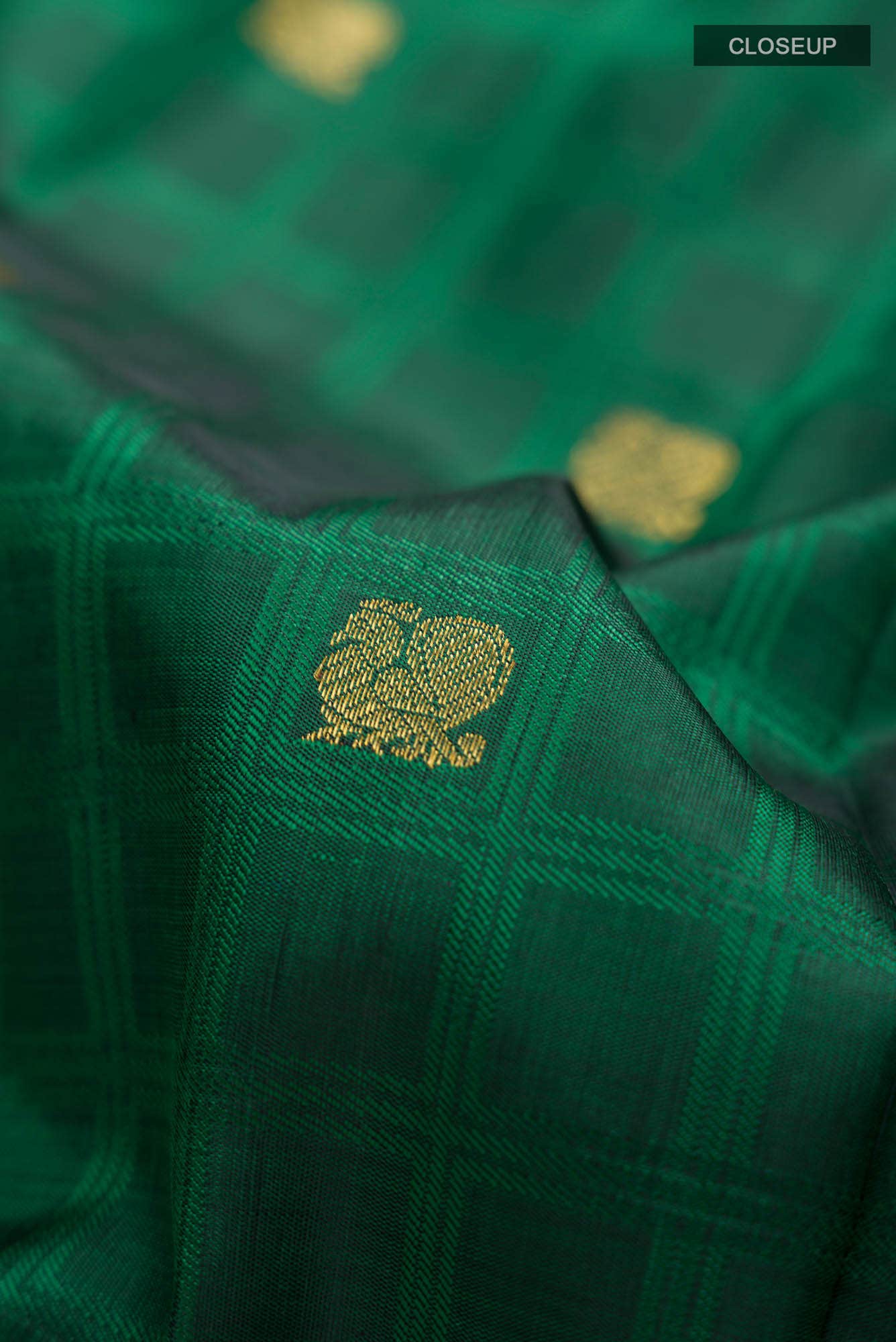 Green Kanchipuram Silk Saree