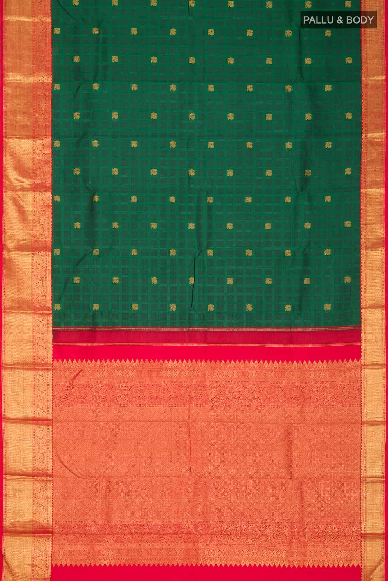 Green Kanchipuram Silk Saree