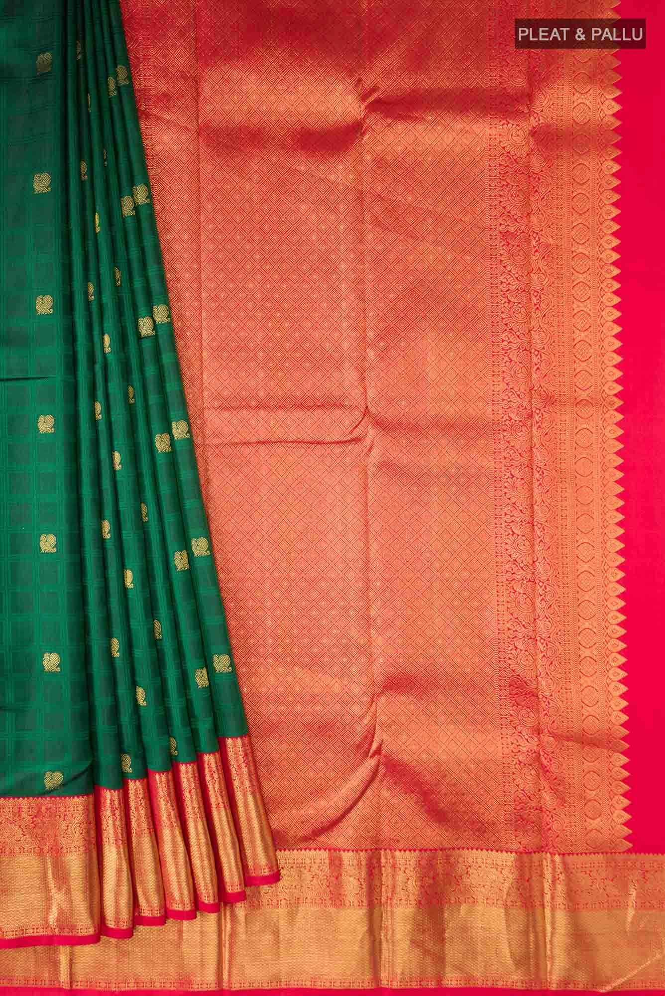 Green Kanchipuram Silk Saree