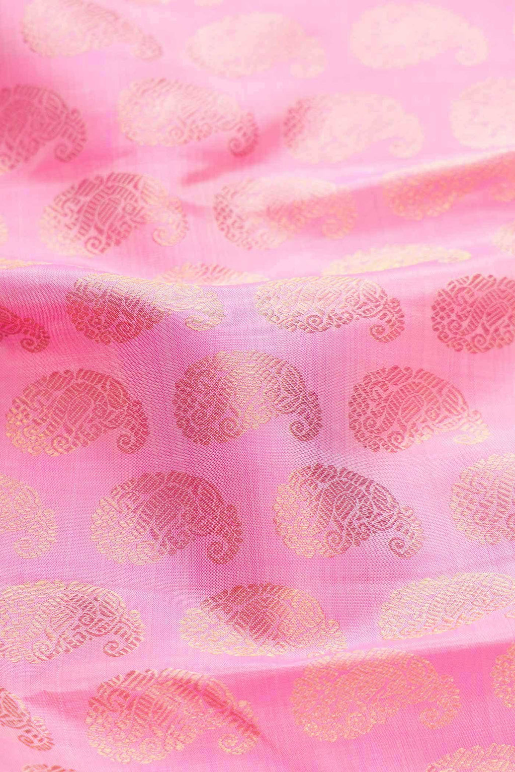 Pure Silk Pure Zari Lavender Kanchipuram Saree
