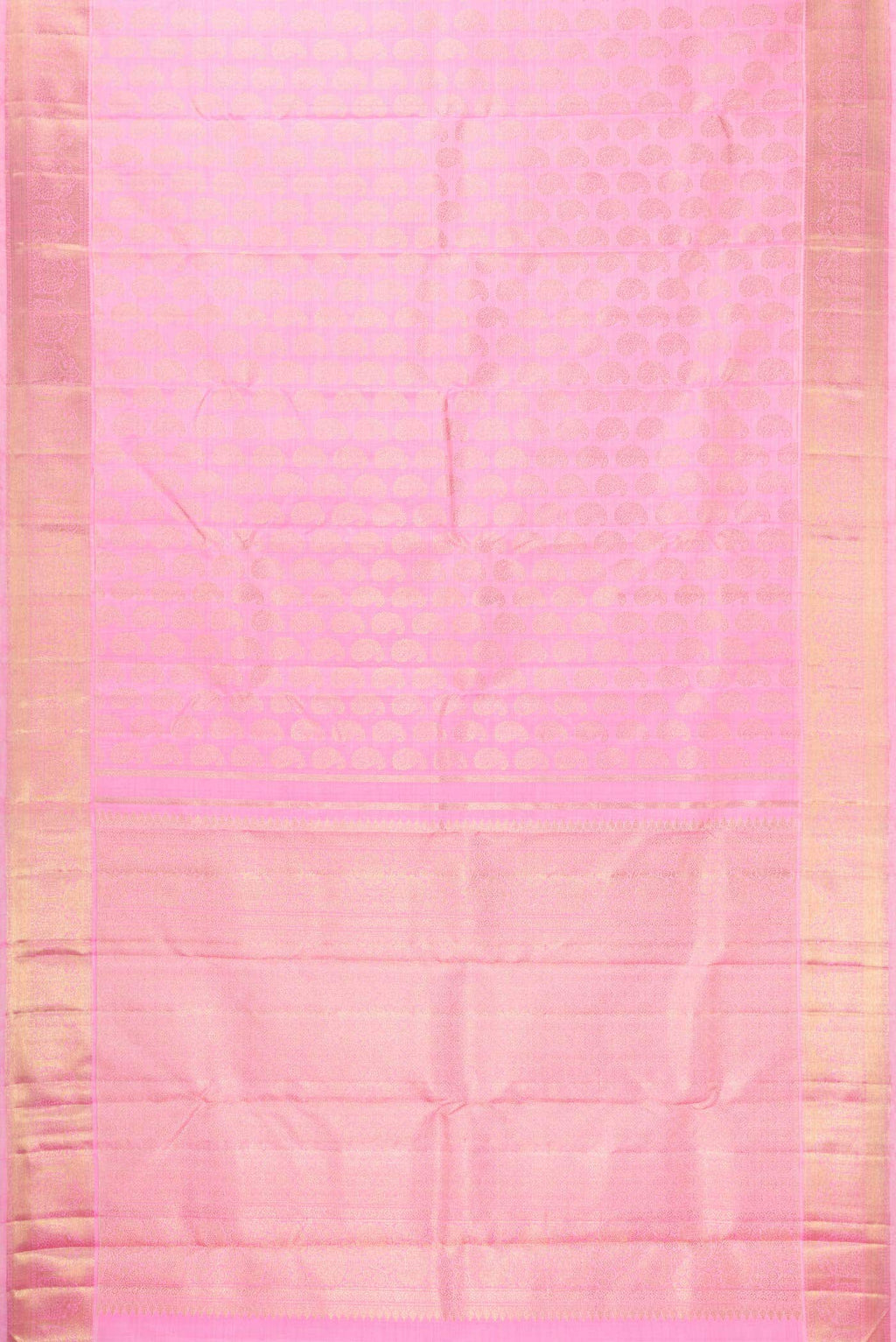 Pure Silk Pure Zari Lavender Kanchipuram Saree