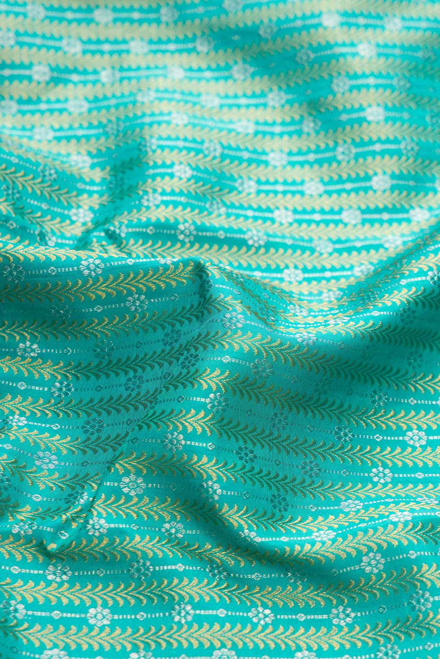 Green Kanchipuram Silk Saree