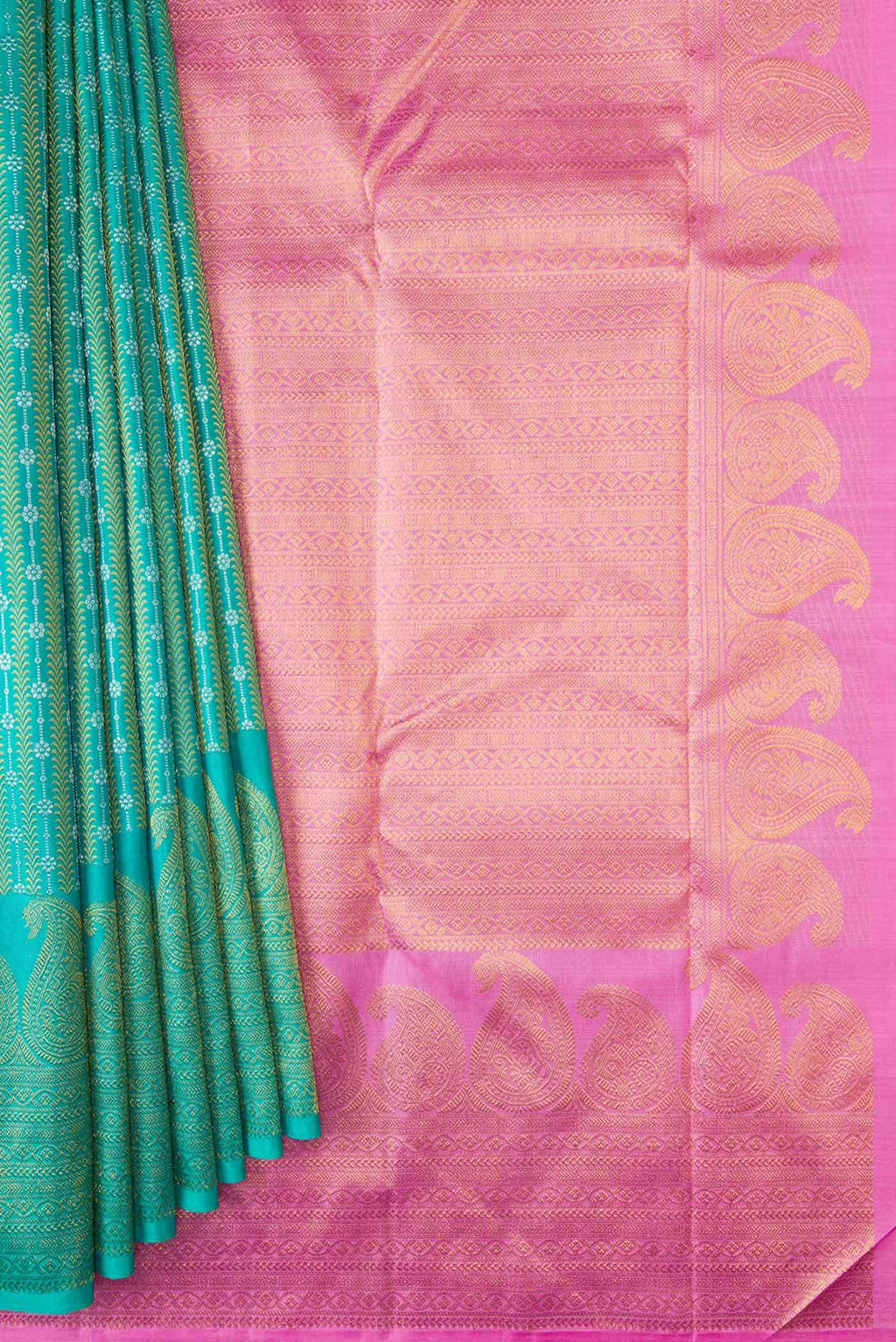 Green Kanchipuram Silk Saree