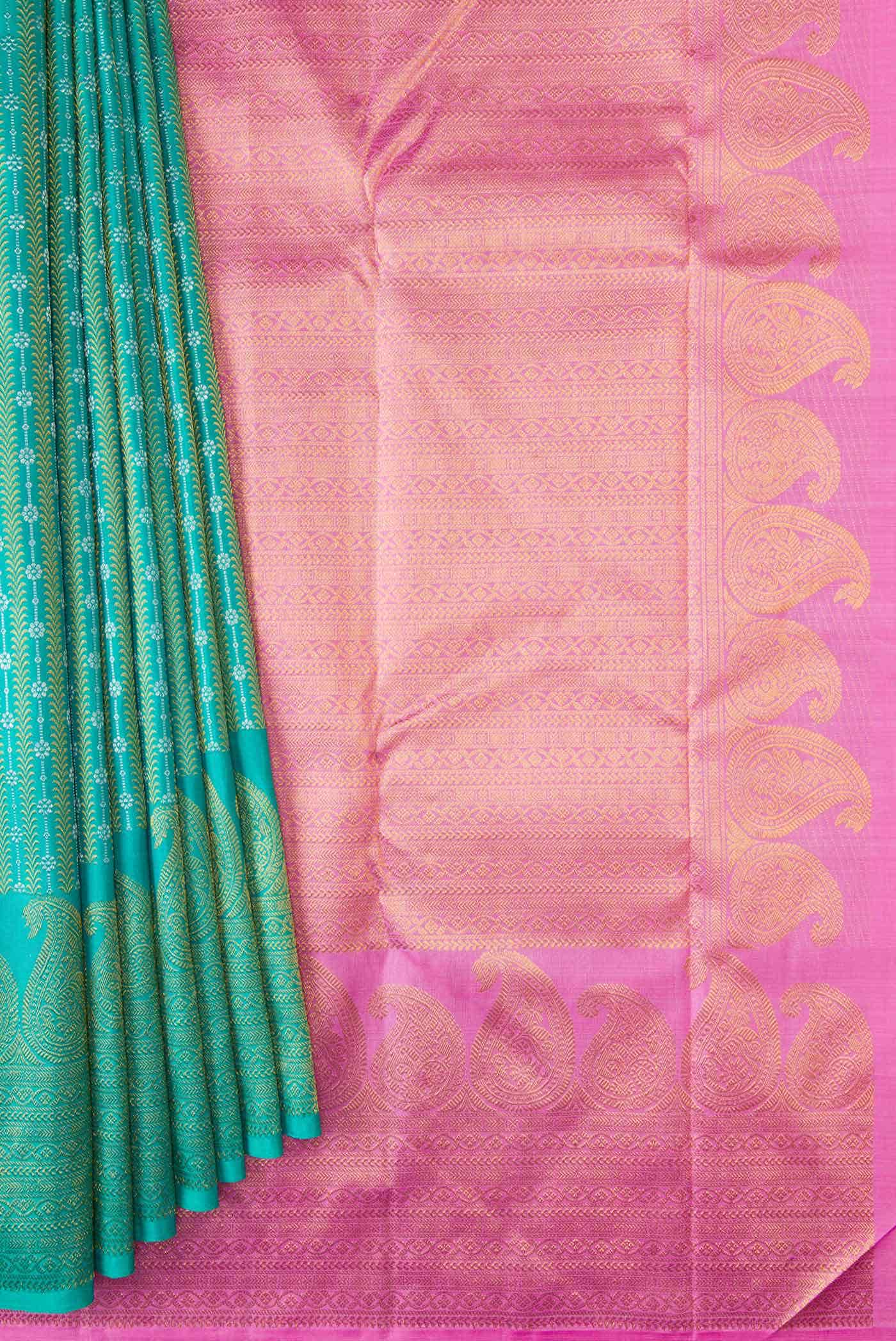 Green Kanchipuram Silk Saree