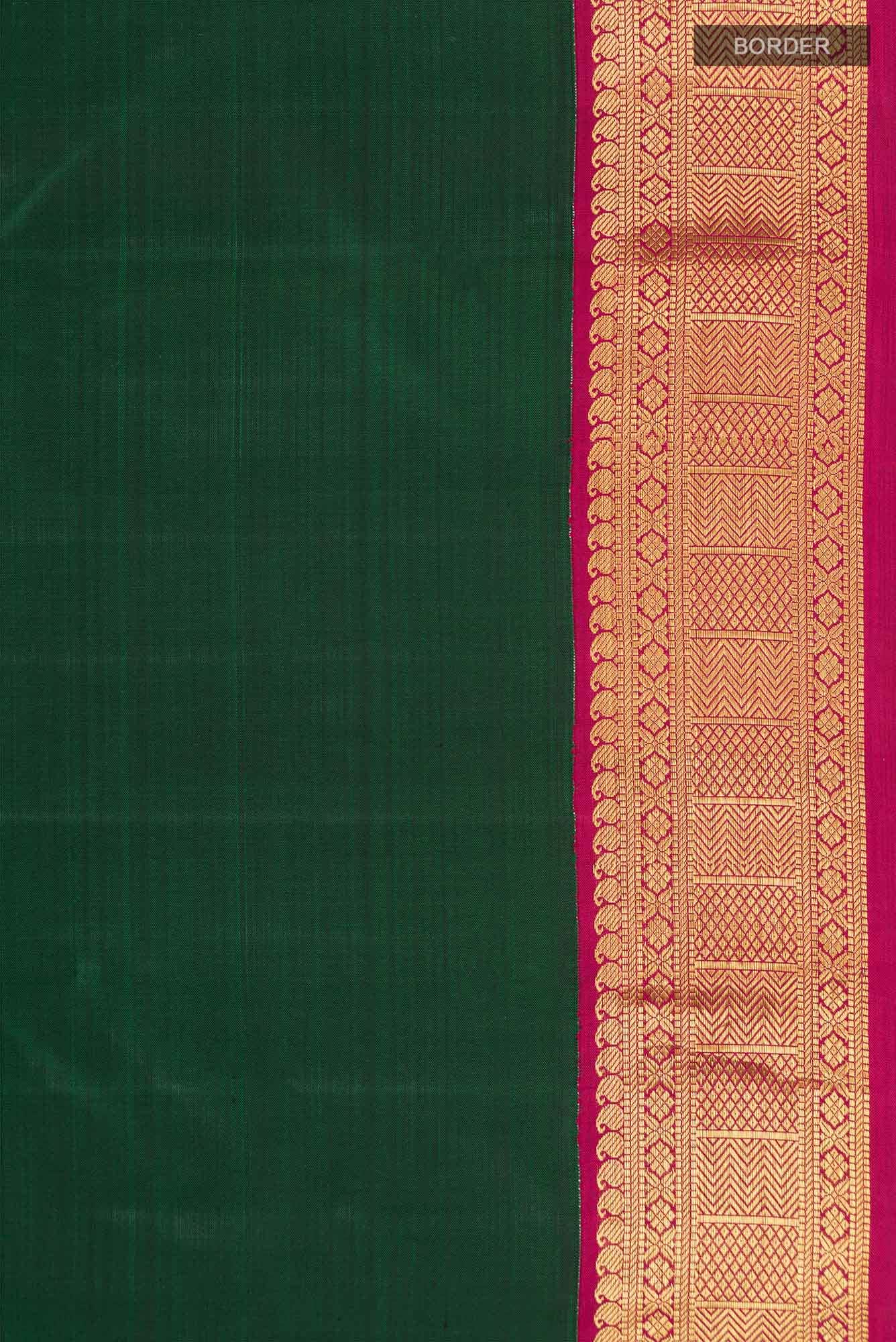 Green Kanchipuram Silk Saree