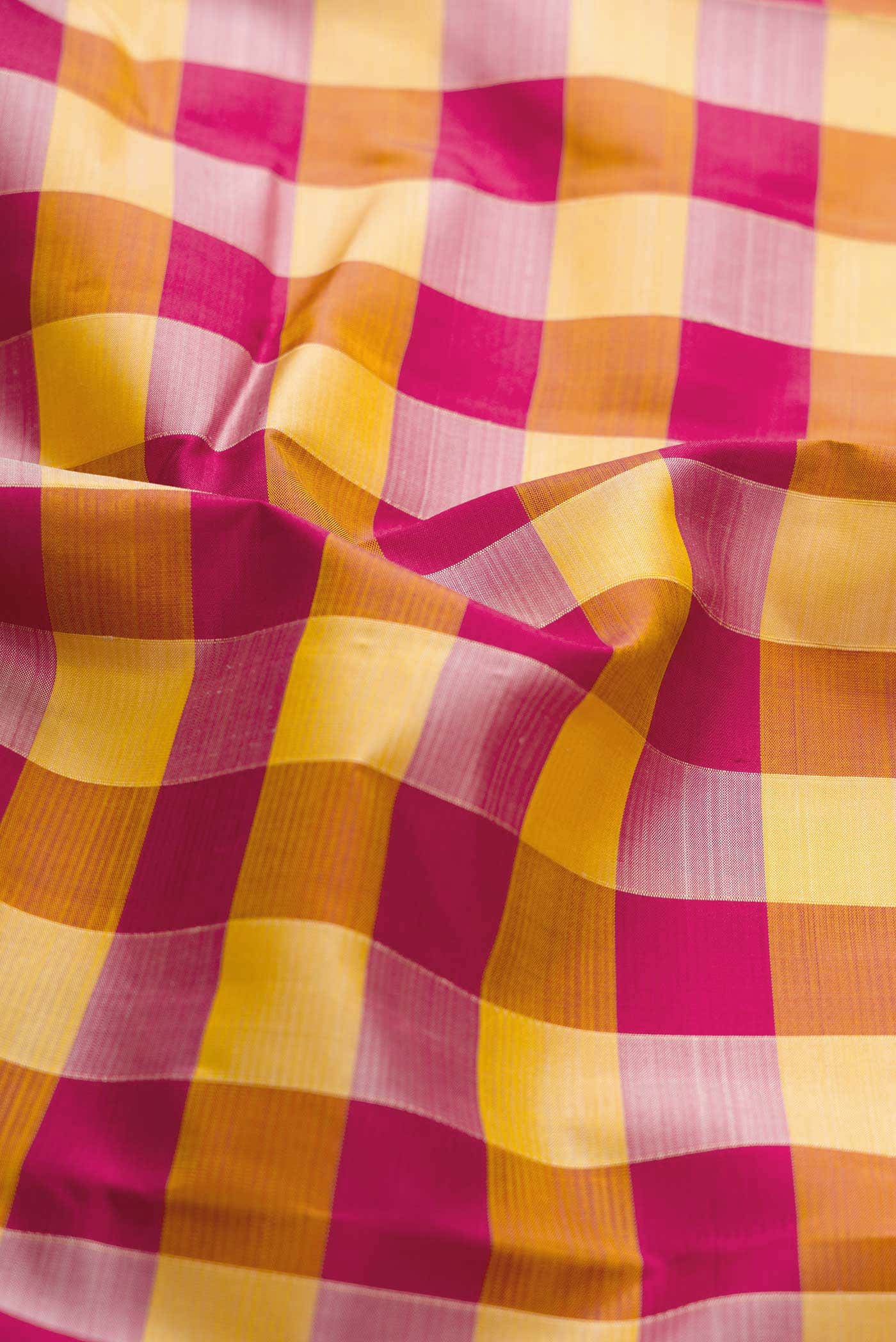 Pure Silk Pure Zari Multi Kanchipuram Saree