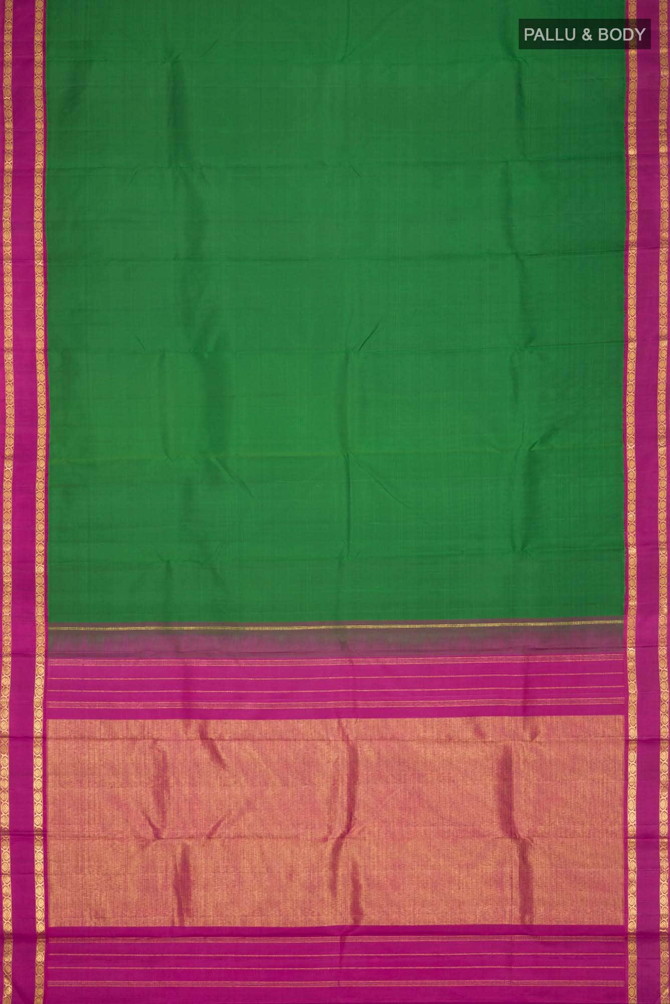 Green Kanchipuram Silk Saree