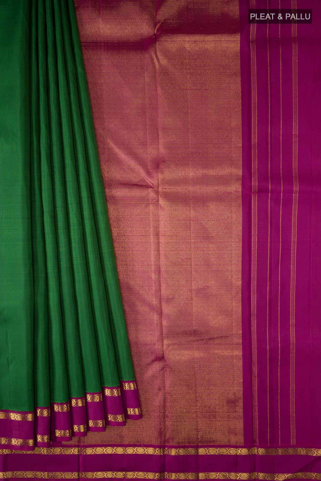 Green Kanchipuram Silk Saree