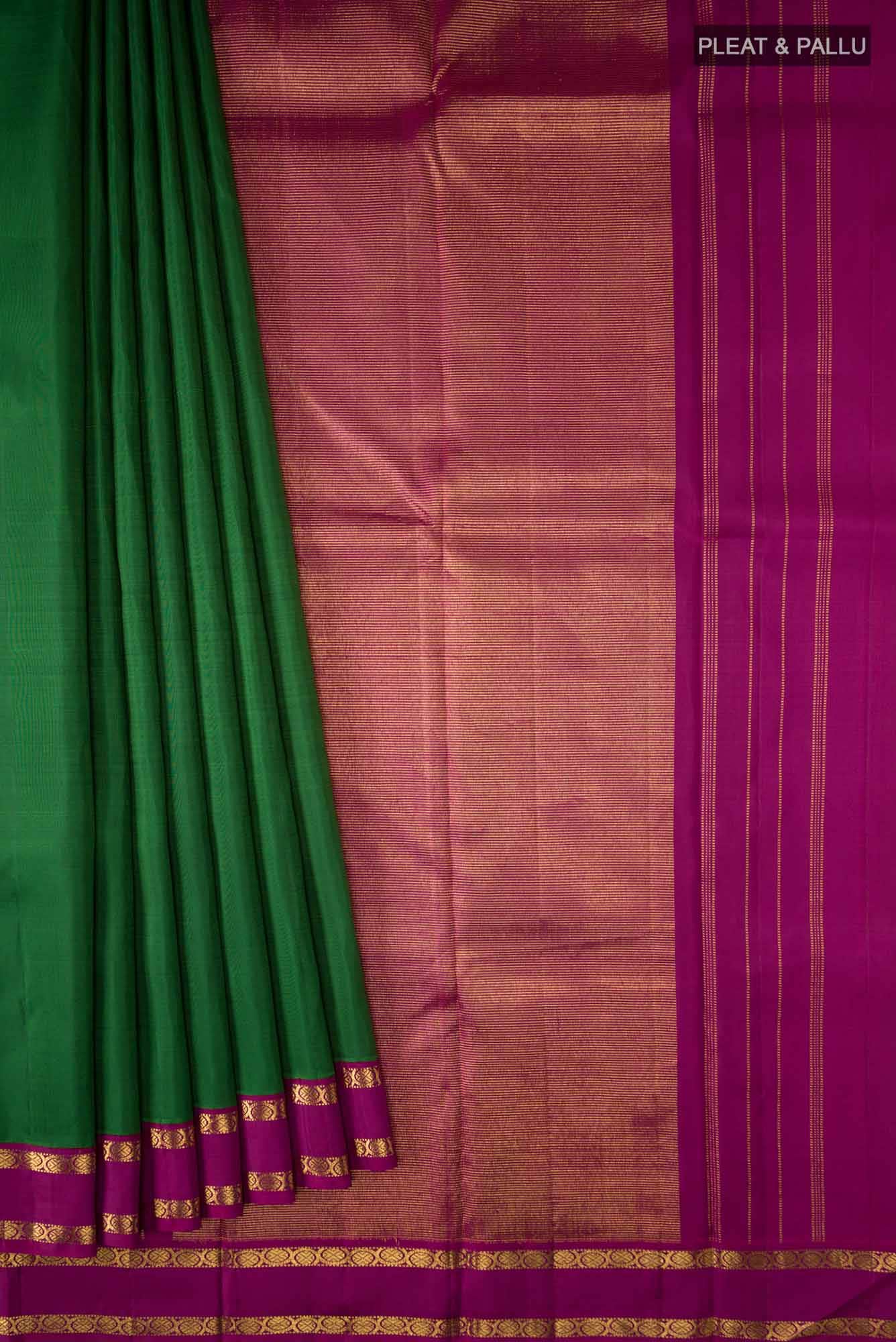 Green Kanchipuram Silk Saree