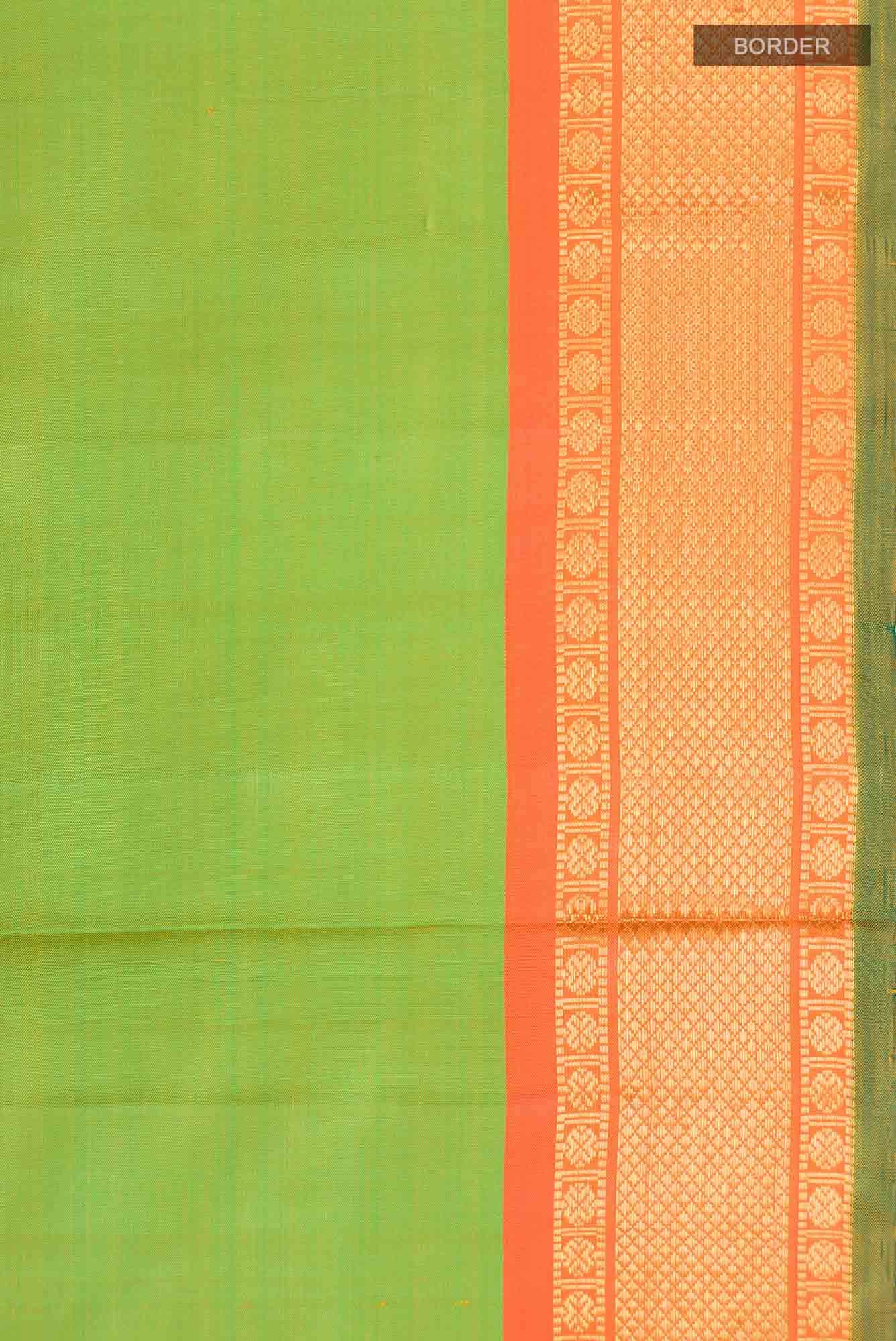 Green Kanchipuram Silk Saree