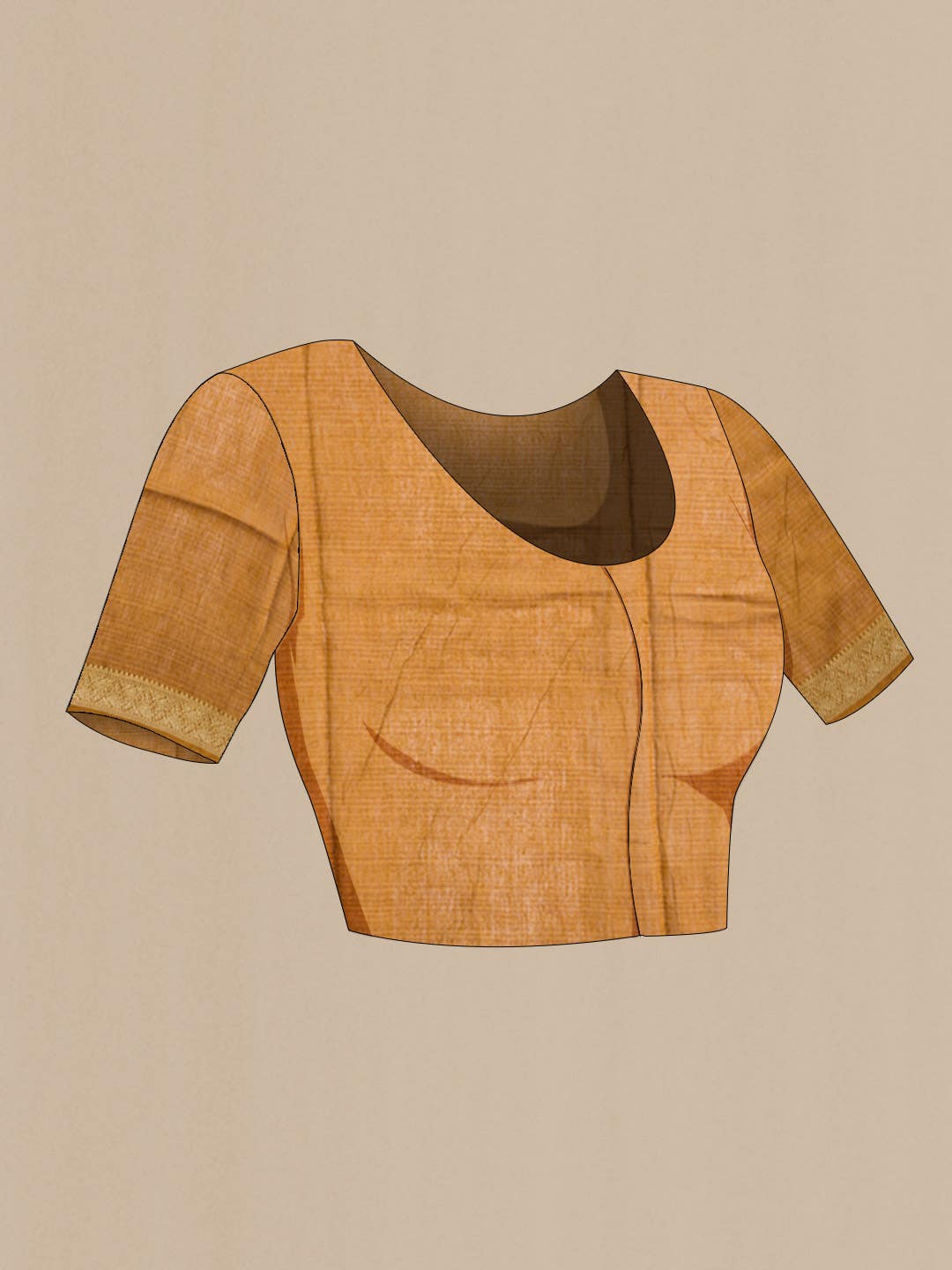 Multi Bhagalpuri Tussar Silk Saree