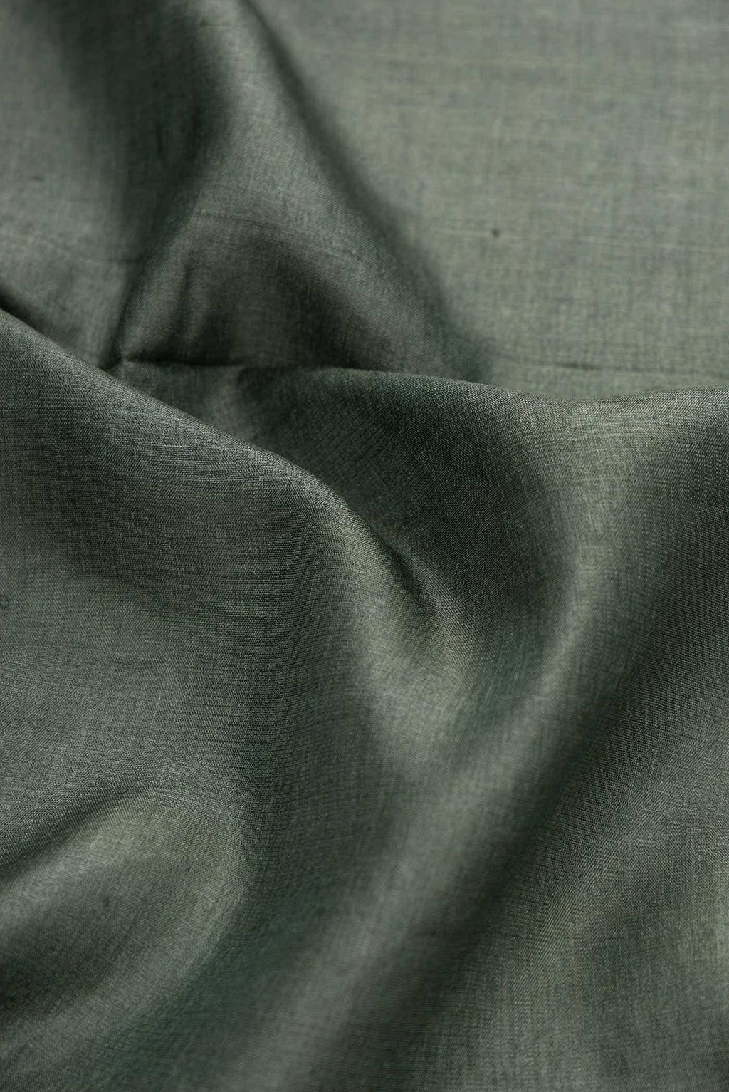 Green Dual Tone Tussar Silk Saree