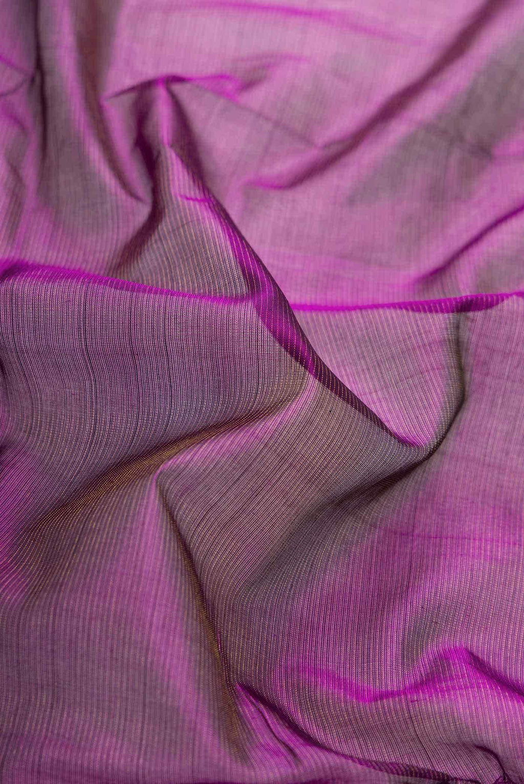 Purple Dual Tone Silk Cotton Saree