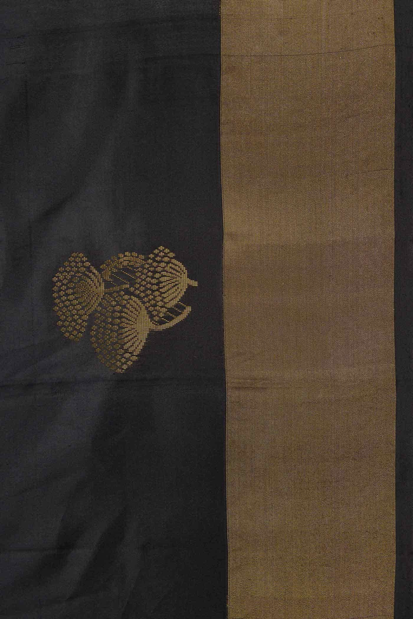 Black Soft Silk Saree