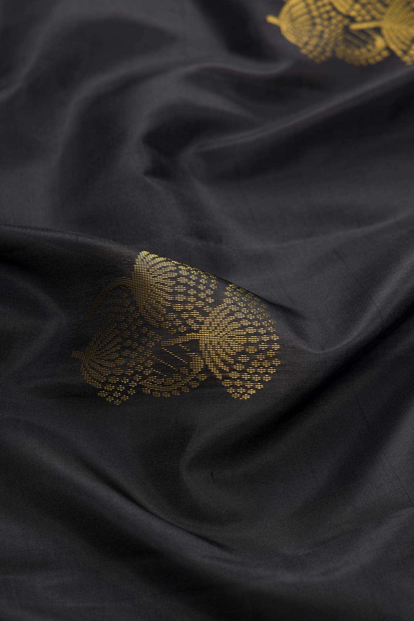 Black Soft Silk Saree