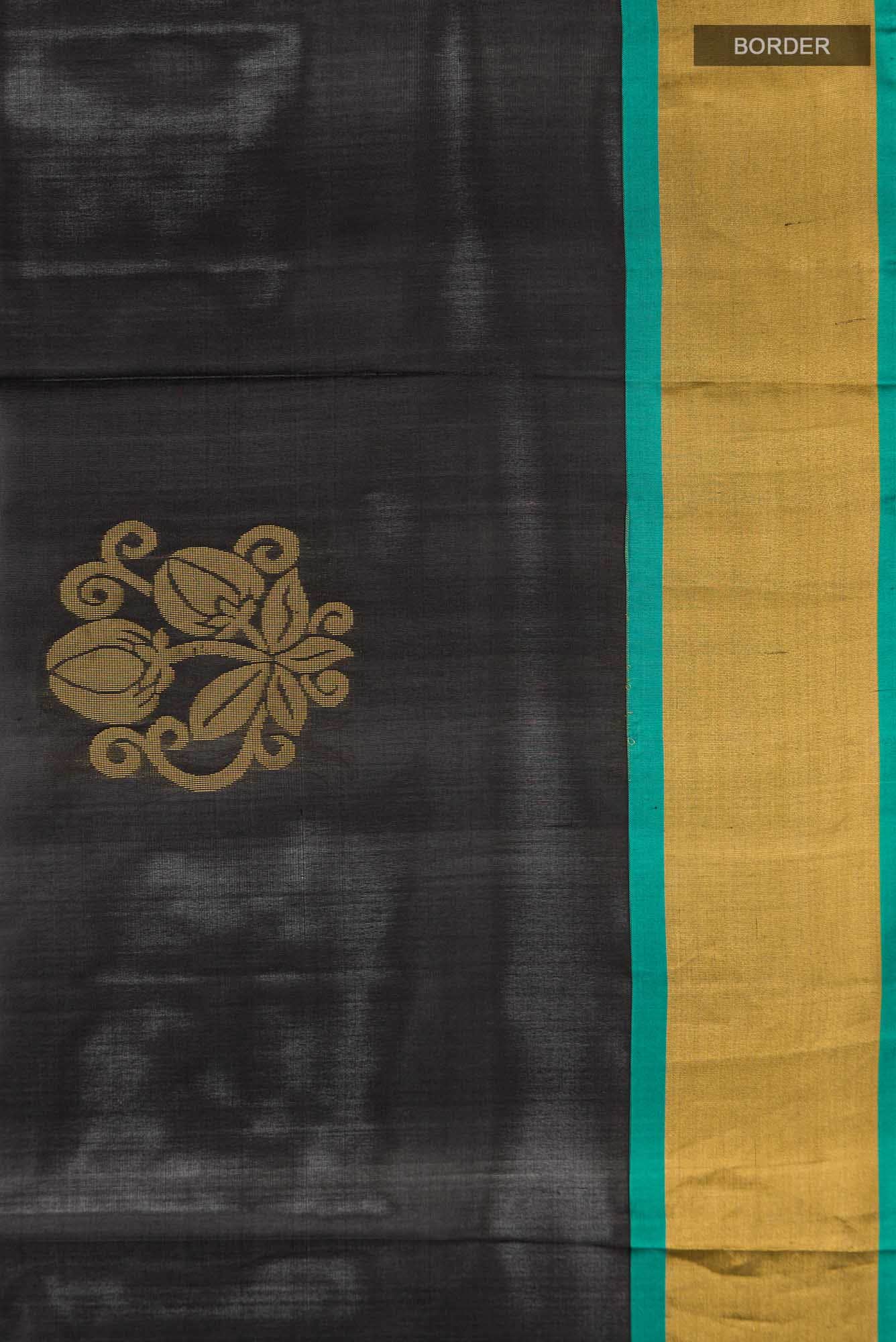 Black Soft Silk Saree