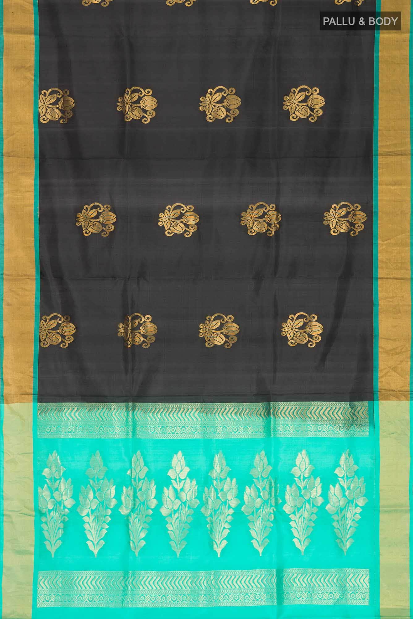 Black Soft Silk Saree