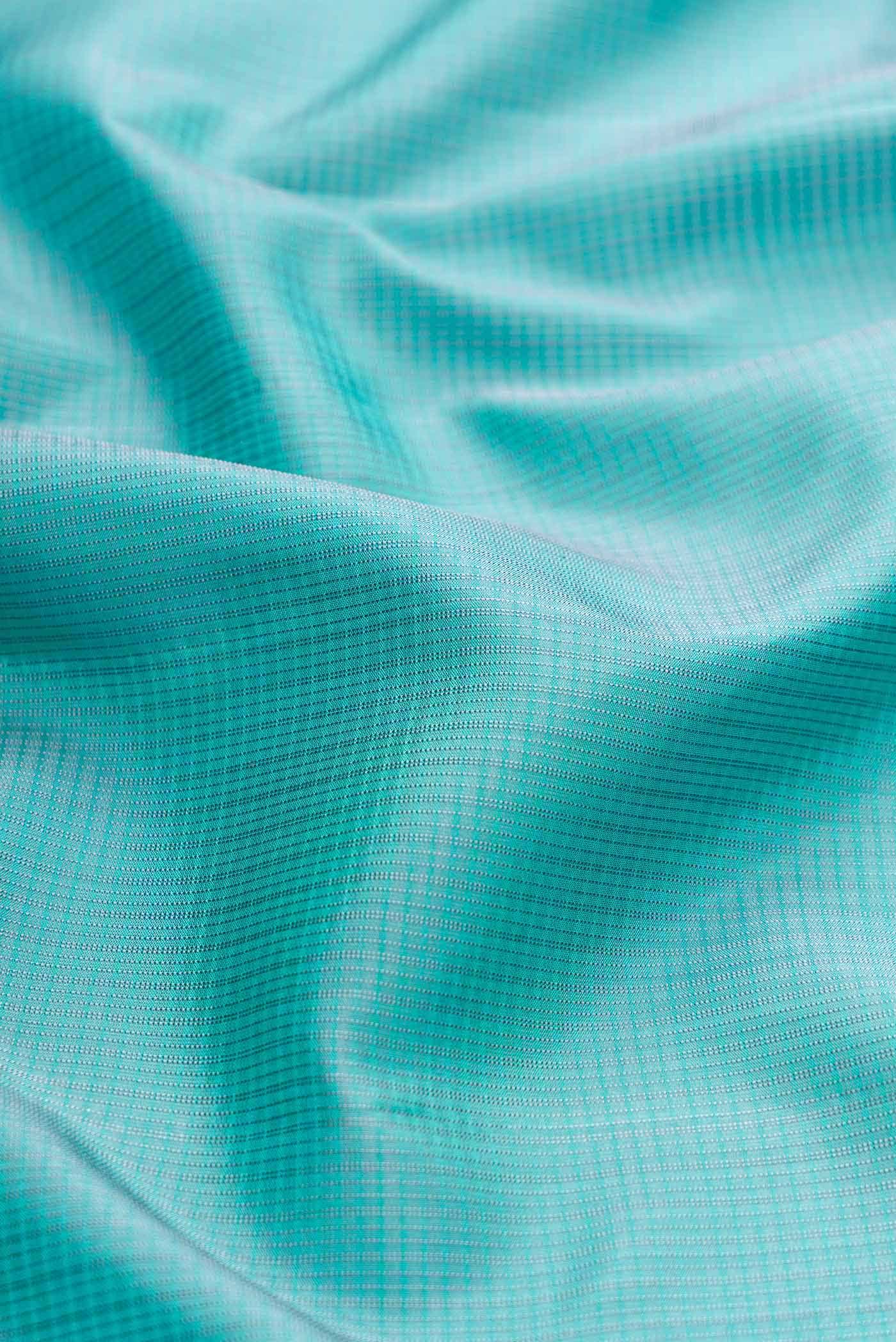 Blue Dual Tone Soft Silk Saree