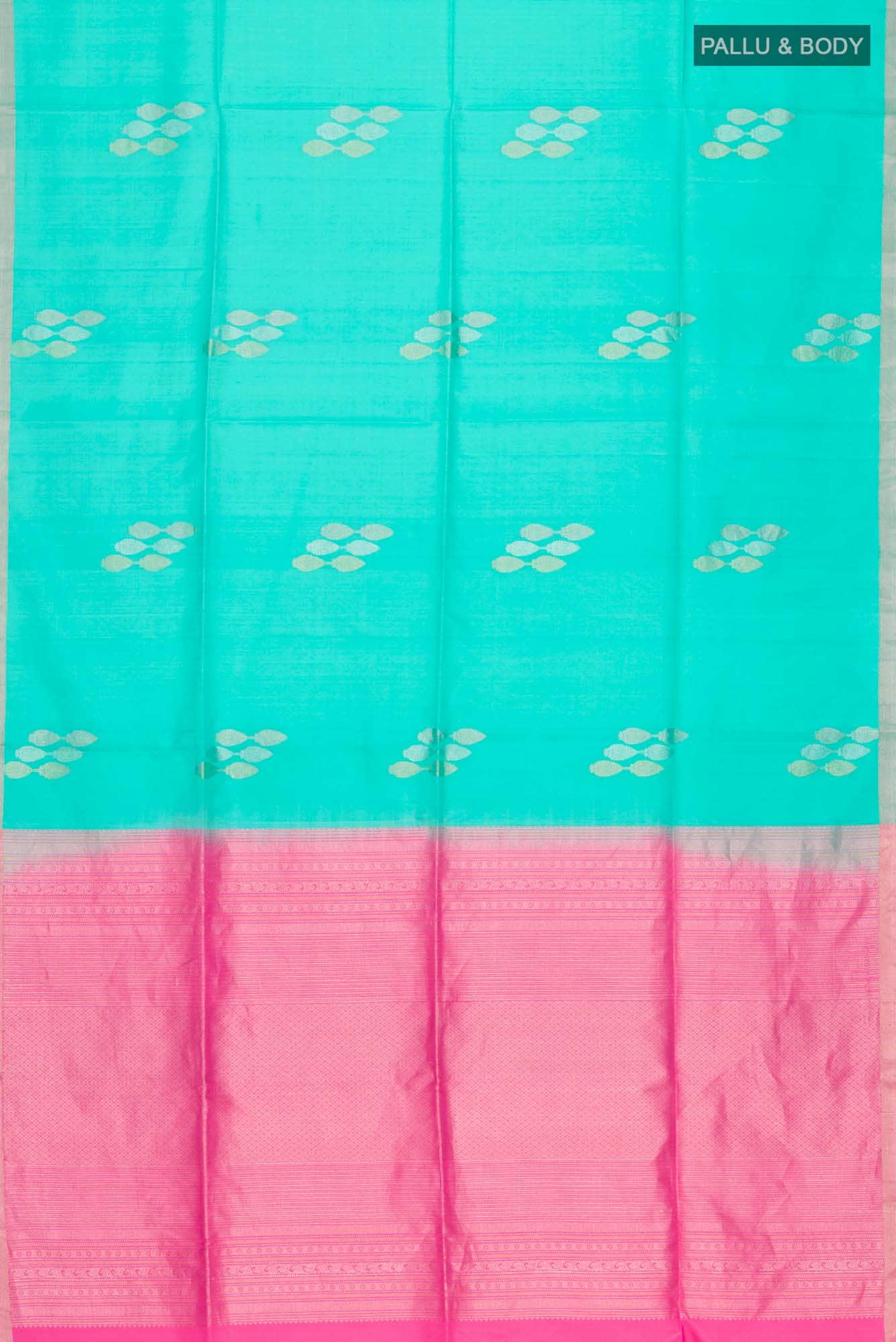 Turquoise Soft Silk Saree