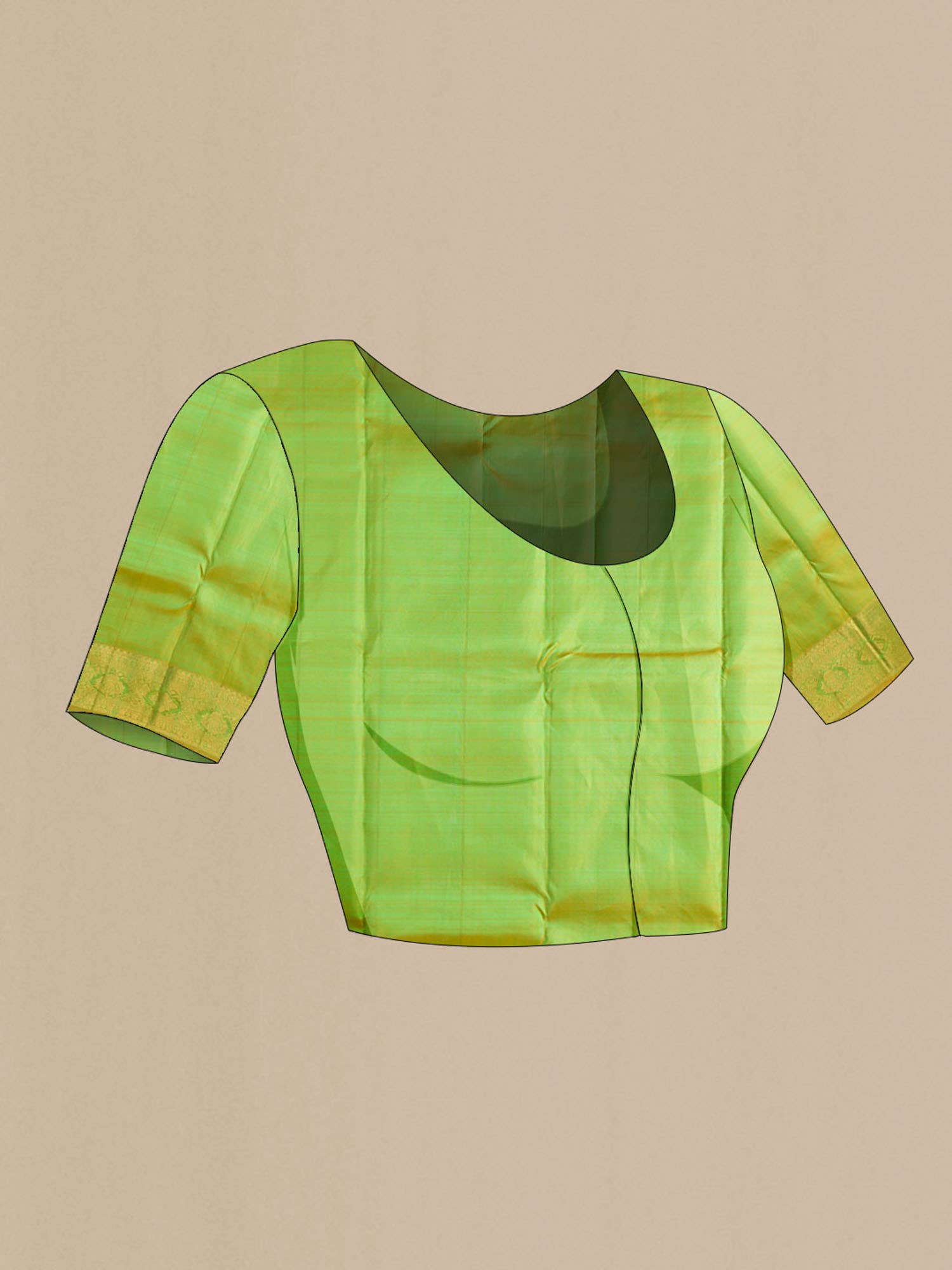 Green Kanchipuram Silk Saree
