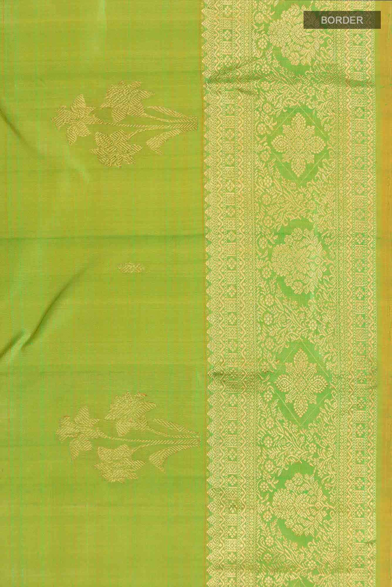Green Kanchipuram Silk Saree