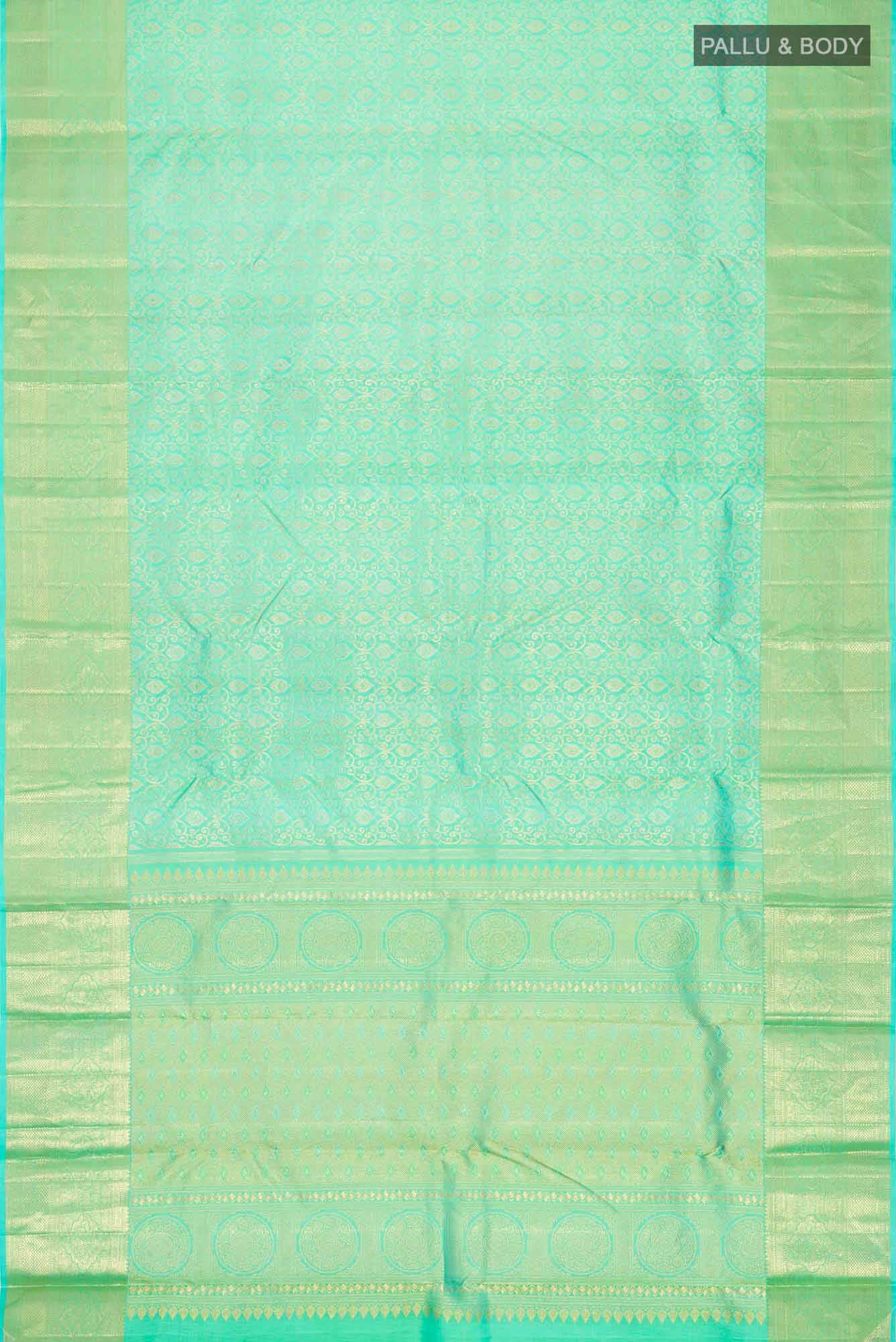 Green Kanchipuram Silk Saree