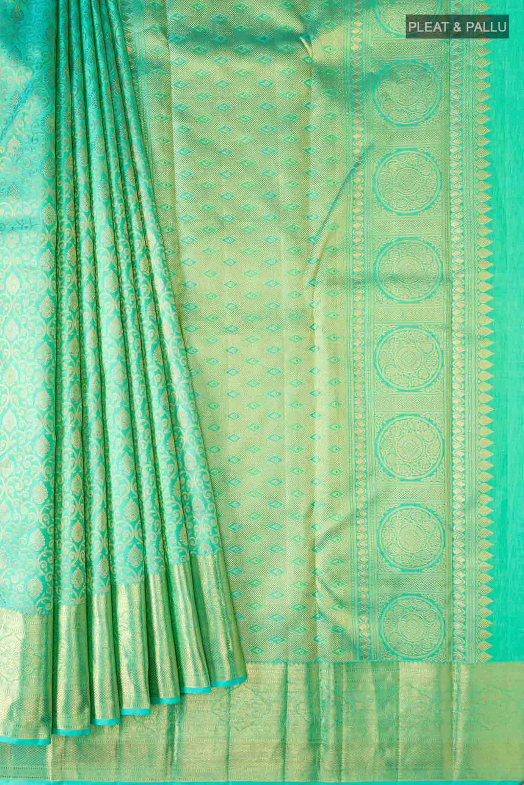 Green Kanchipuram Silk Saree