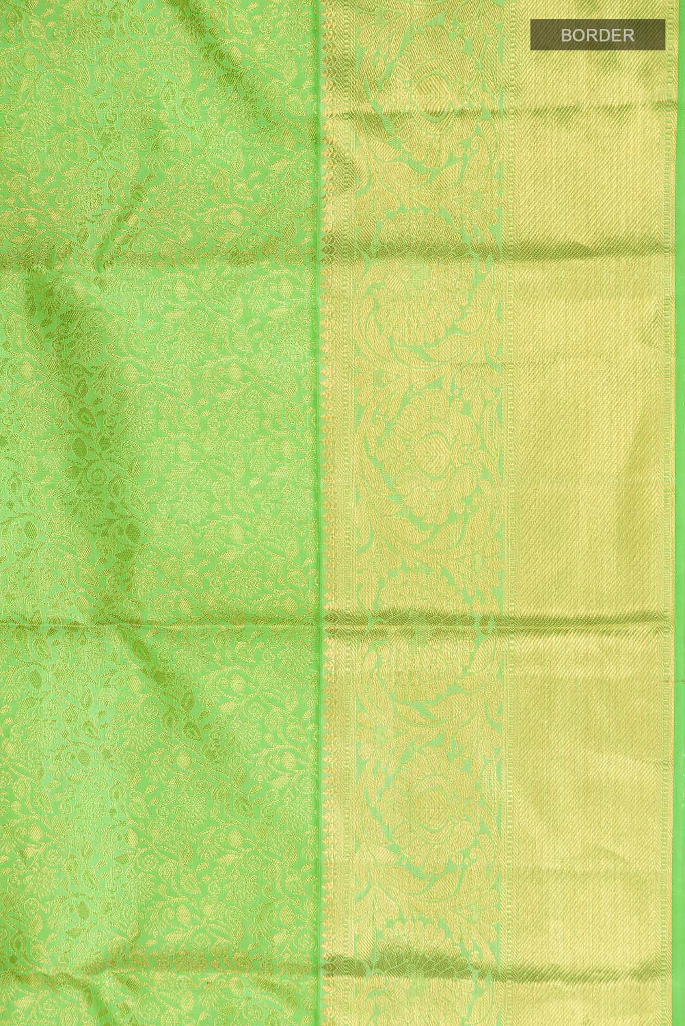 Green Kanchipuram Silk Saree
