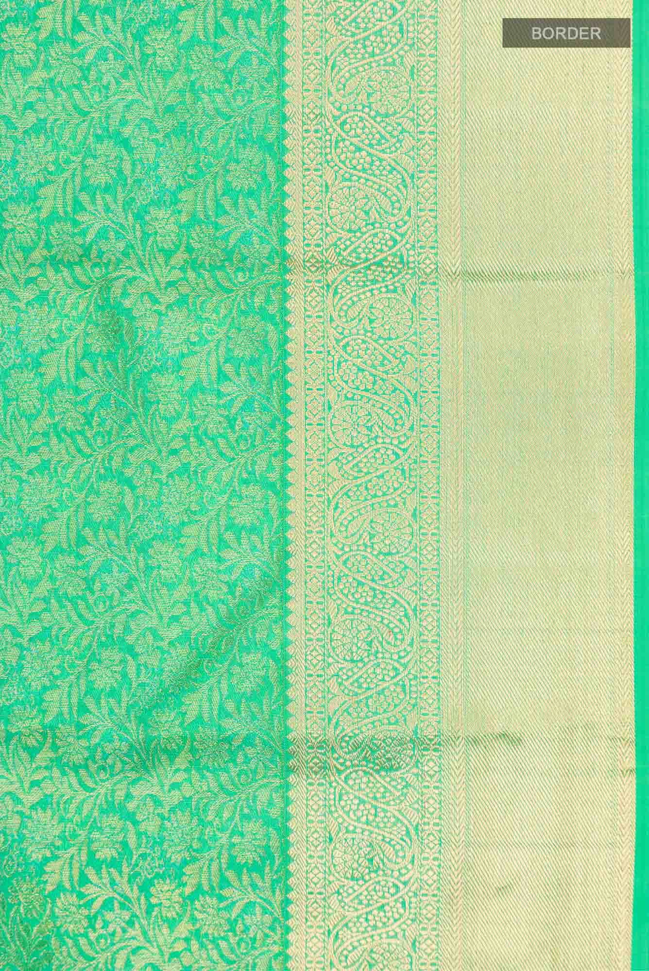 Green Kanchipuram Silk Saree
