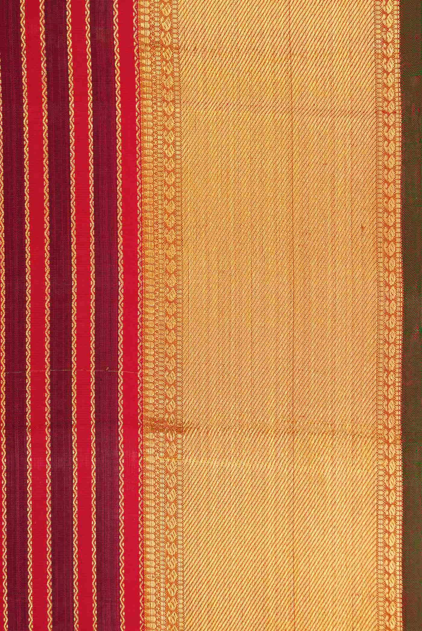 Pure Silk Pure Zari Multi Kanchipuram Saree