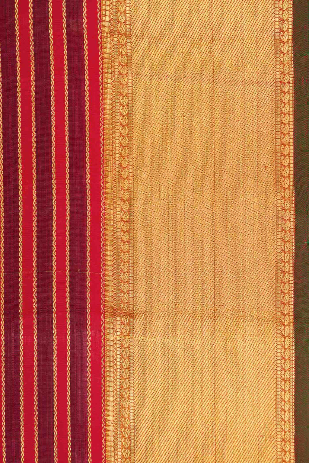 Pure Silk Pure Zari Multi Kanchipuram Saree