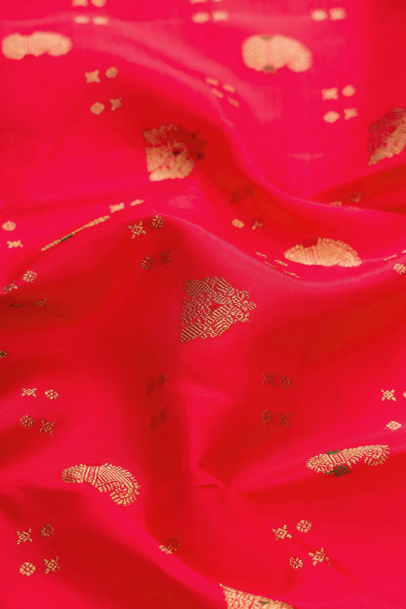 Red Kanchipuram Silk Saree