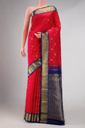Red Kanjivaram Silk Saree