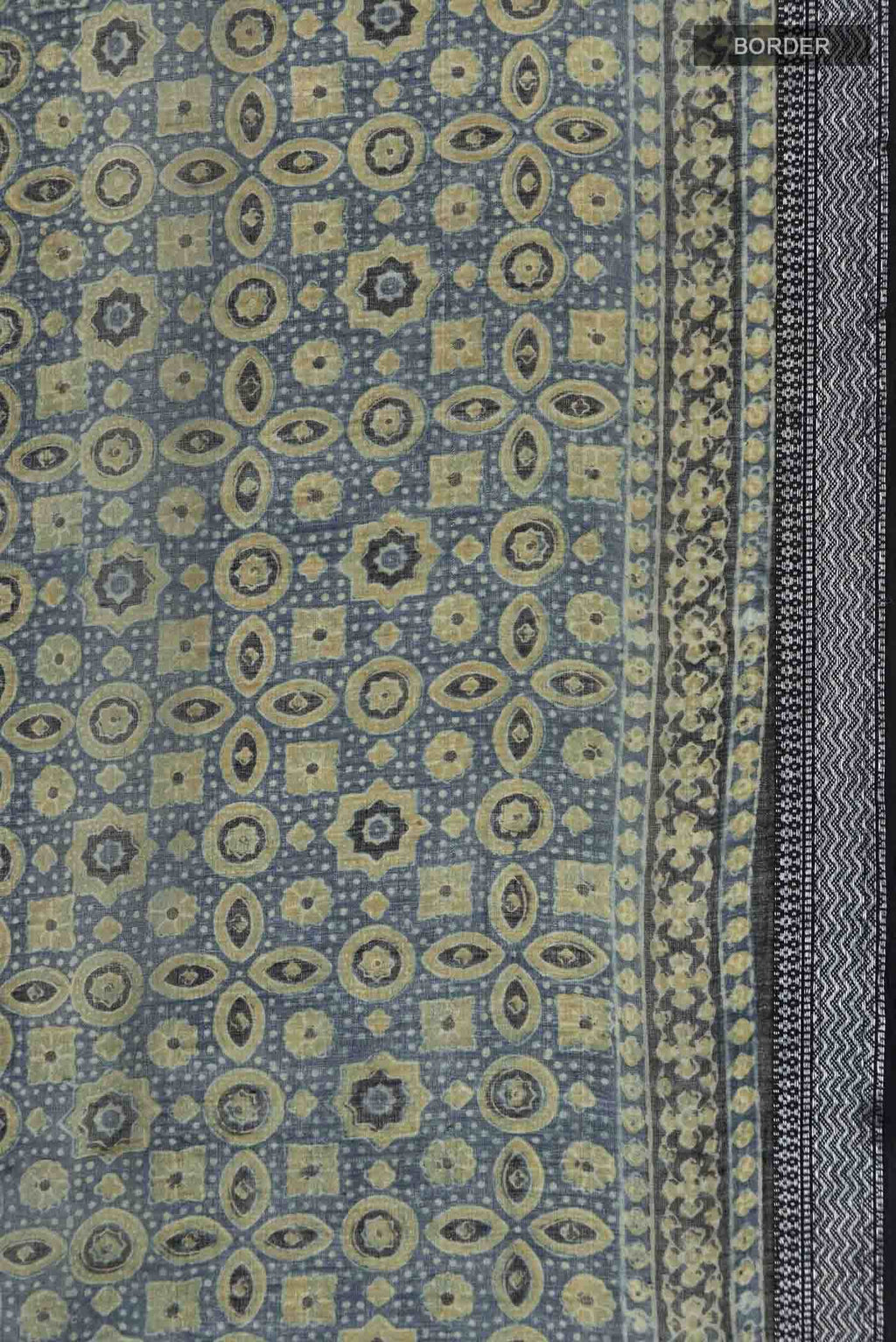 Blue Chanderi Silk Cotton Saree