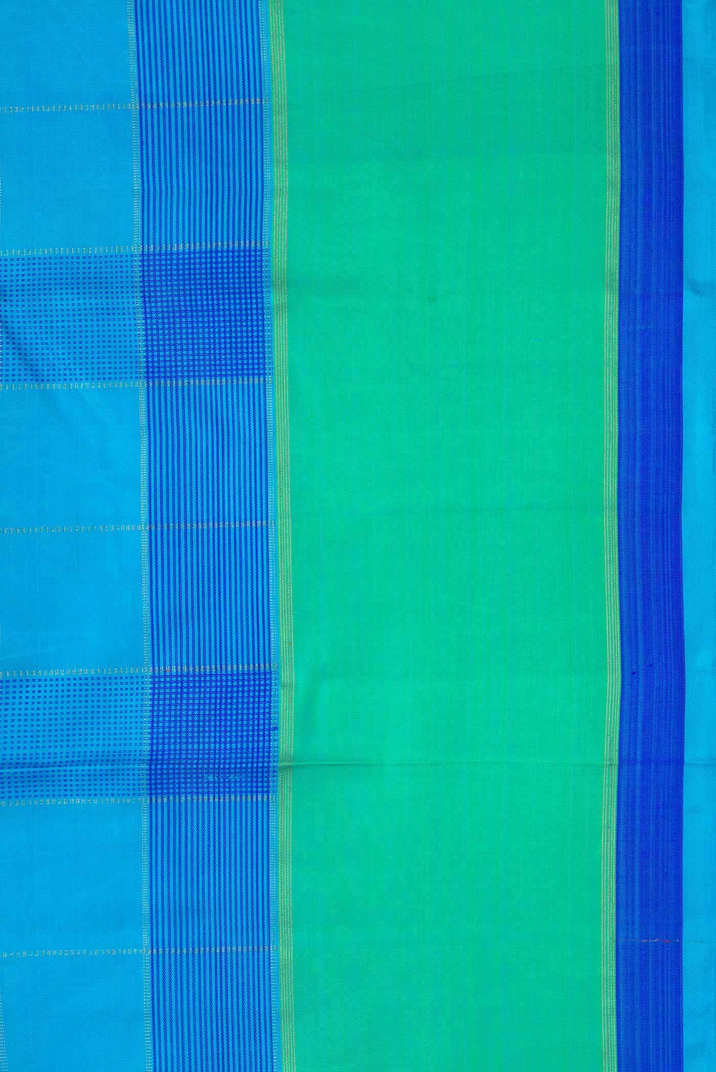 Pure Silk Pure Zari Multi Kanchipuram Saree