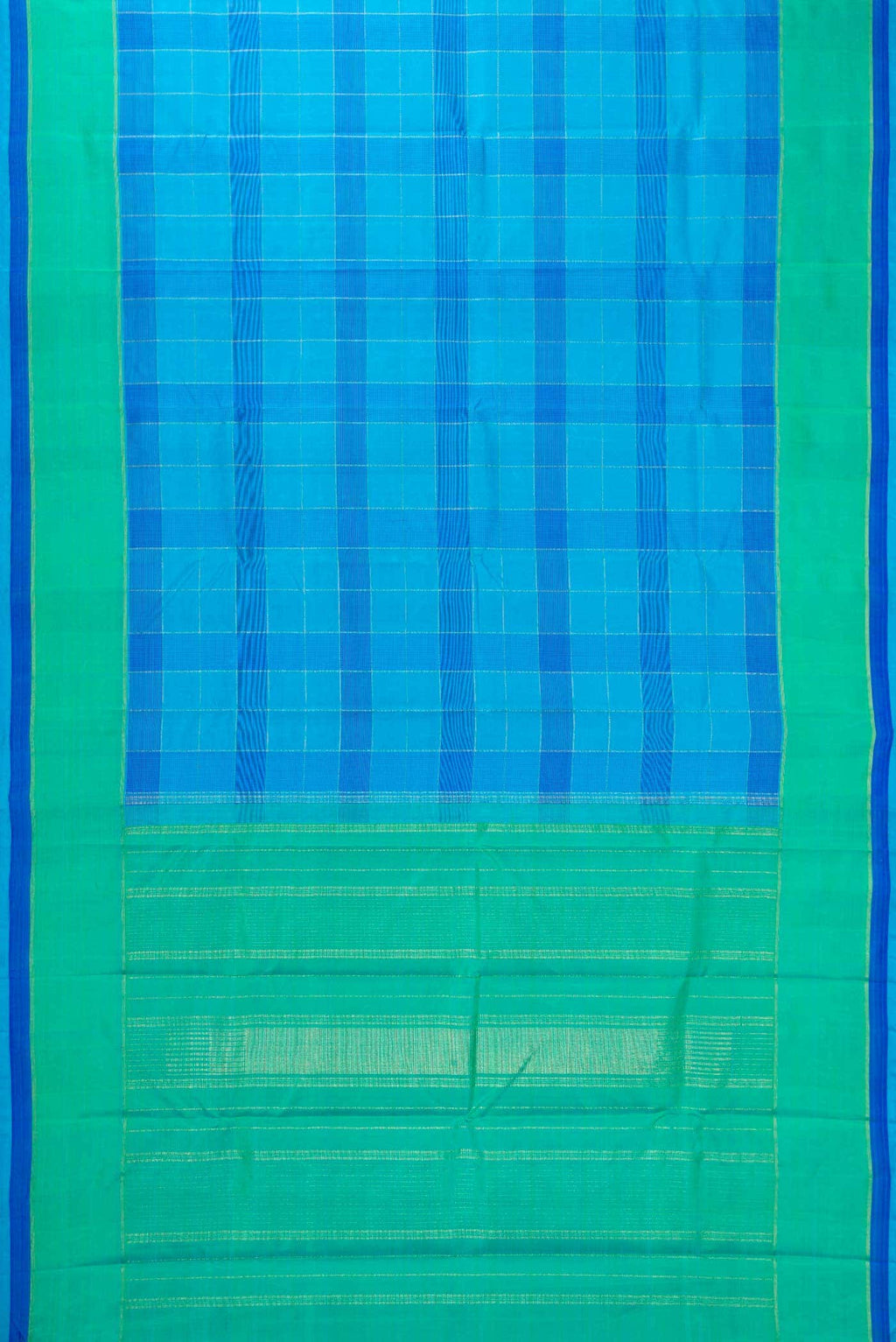 Pure Silk Pure Zari Multi Kanchipuram Saree